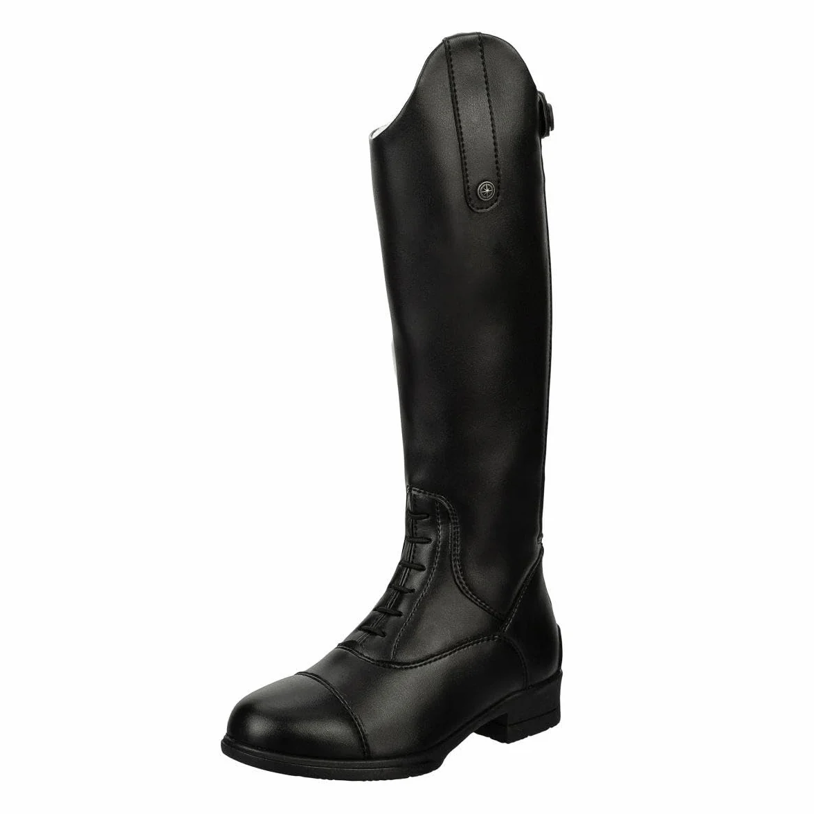 SUEDWIND FOOTWEAR KIDS Stivali da equitazione per bambini con chiusura lampo YKK in finta pelle vegana unisex misura 29-40