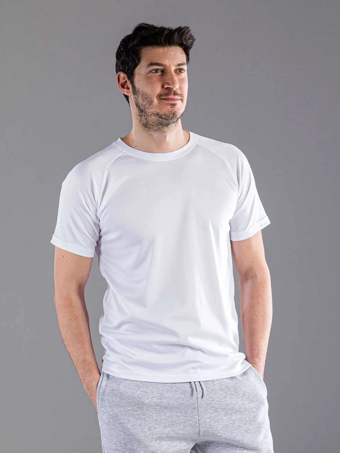 T Shirt Uomo Palestra Manica Corta Padel Maglia Calcio Tennis Running Tecnica Sportiva Traspirante Allenamento