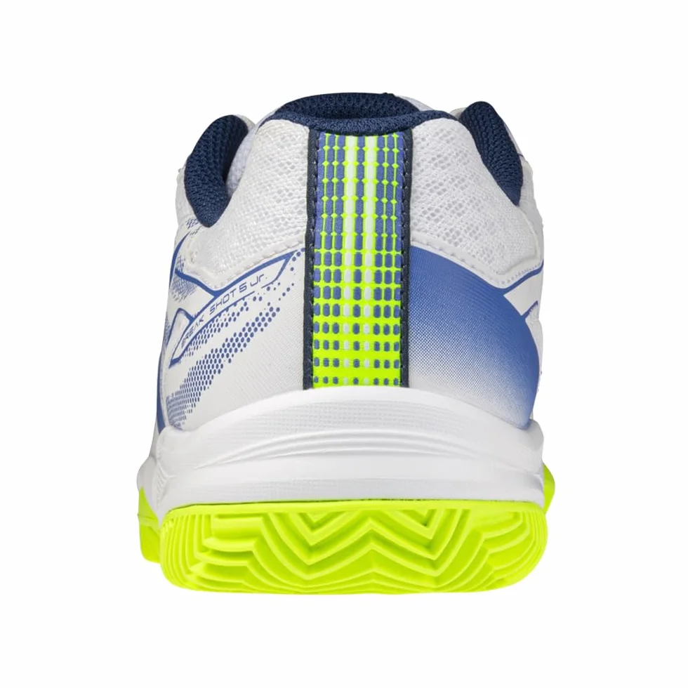 Mizuno Break Shot 5 CC J Scarpe da Tennis Bianco 61GC2555-20