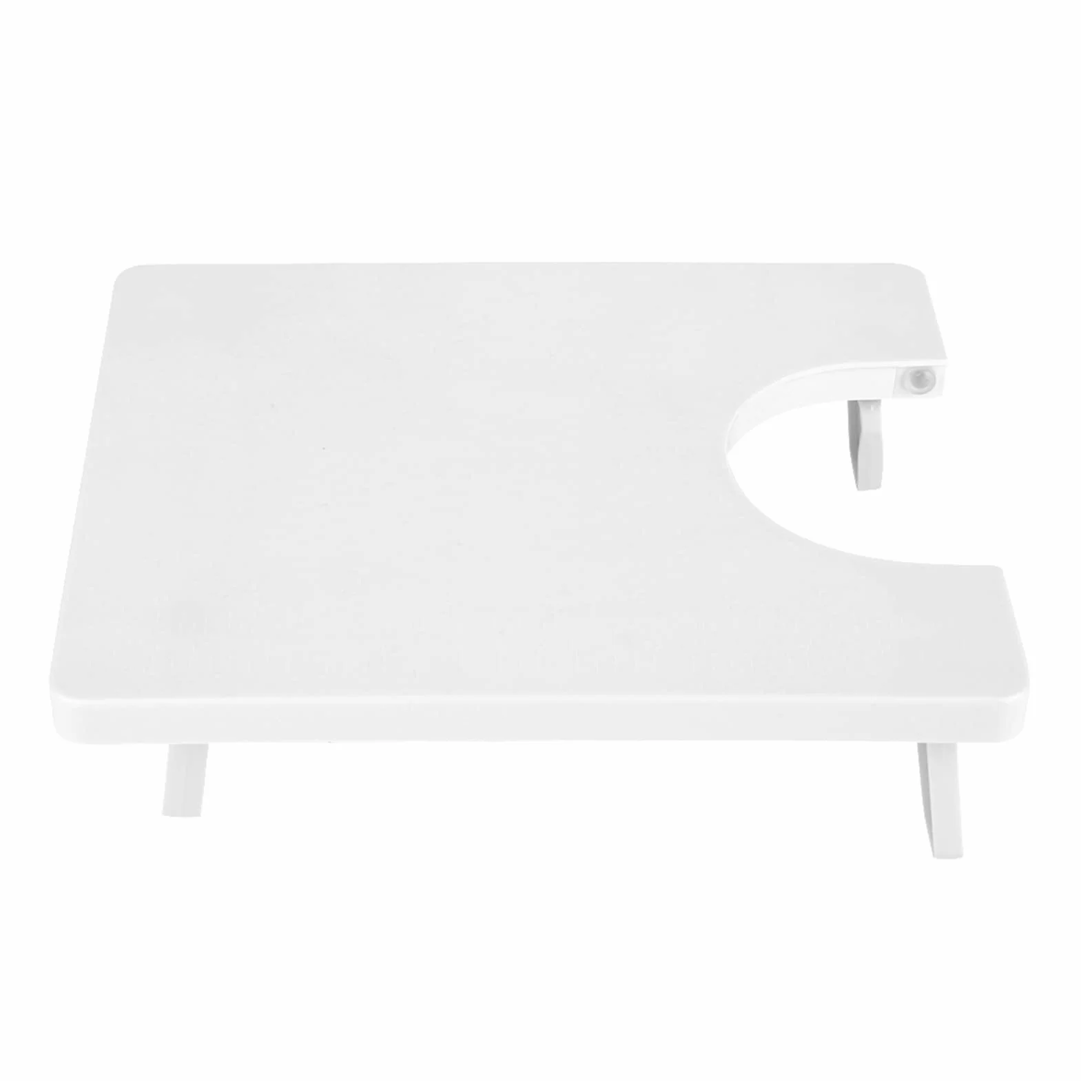 Acouto Tavolo da Cucitura Pieghevole Portatile in Plastica ABS con Tavola di Estensione per Grandi Progetti (bianco)