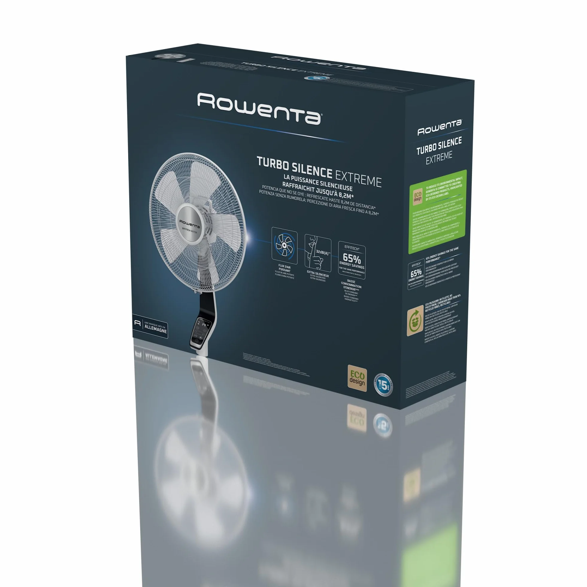 Rowenta VU5690 Turbo Silence Extreme Ventilatore a Piantana Ricondizionato