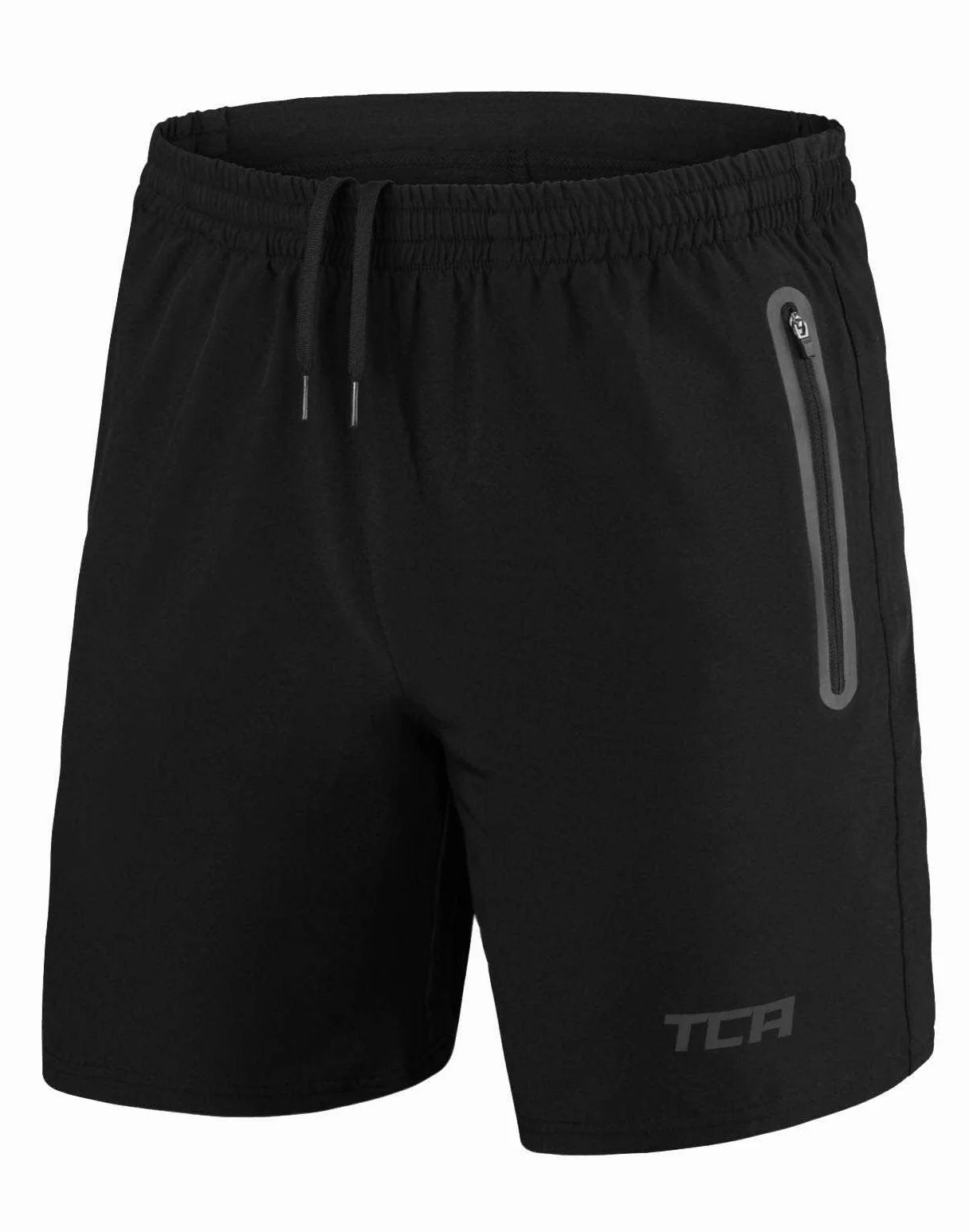 TCA Elite Tech Pantaloncini Palestra Uomo con Tasche Laterali - Running Corti Sportivi da Corsa