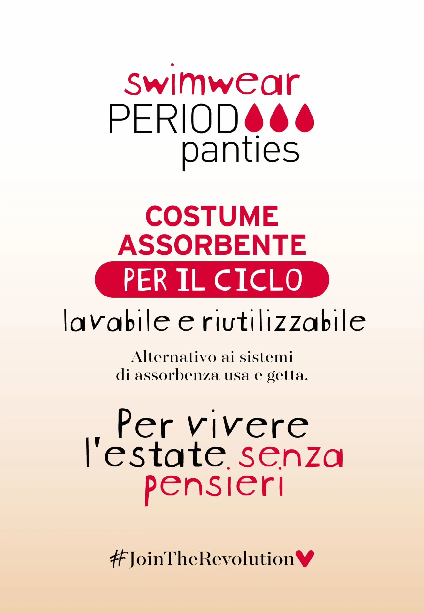 Costume da Bagno Mestruale Riutilizzabile per Flusso Medio | Slip Assorbente per Ciclo, Spiaggia e Piscina | Swimwear Period Panties Donna