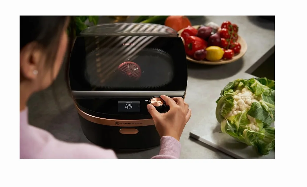 Philips Air Cooker Séries 7000 Mijoteur 1650 W Noir Cuivre NX0960/96
