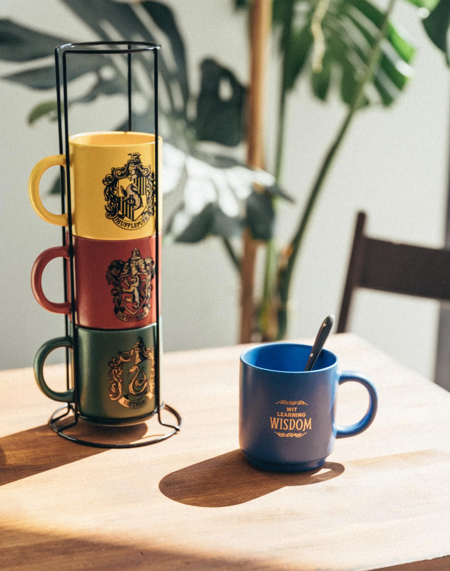 Grupo Erik Set Tazze Harry Potter 4 Tazze Colazione Porcellana Impilabili 300 ml Lavastoviglie Microonde