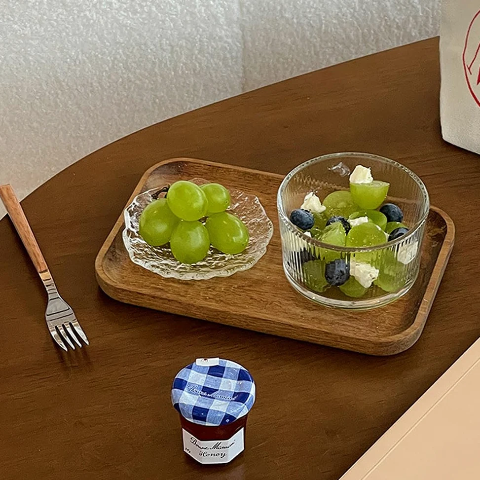 FARYODI Set di 8 bicchieri da dessert trasparenti da 200 ml, piccole ciotole da dessert in vetro, per tiramisù, panna cotta, gelati, budini, yogurt, marmellate e dolci