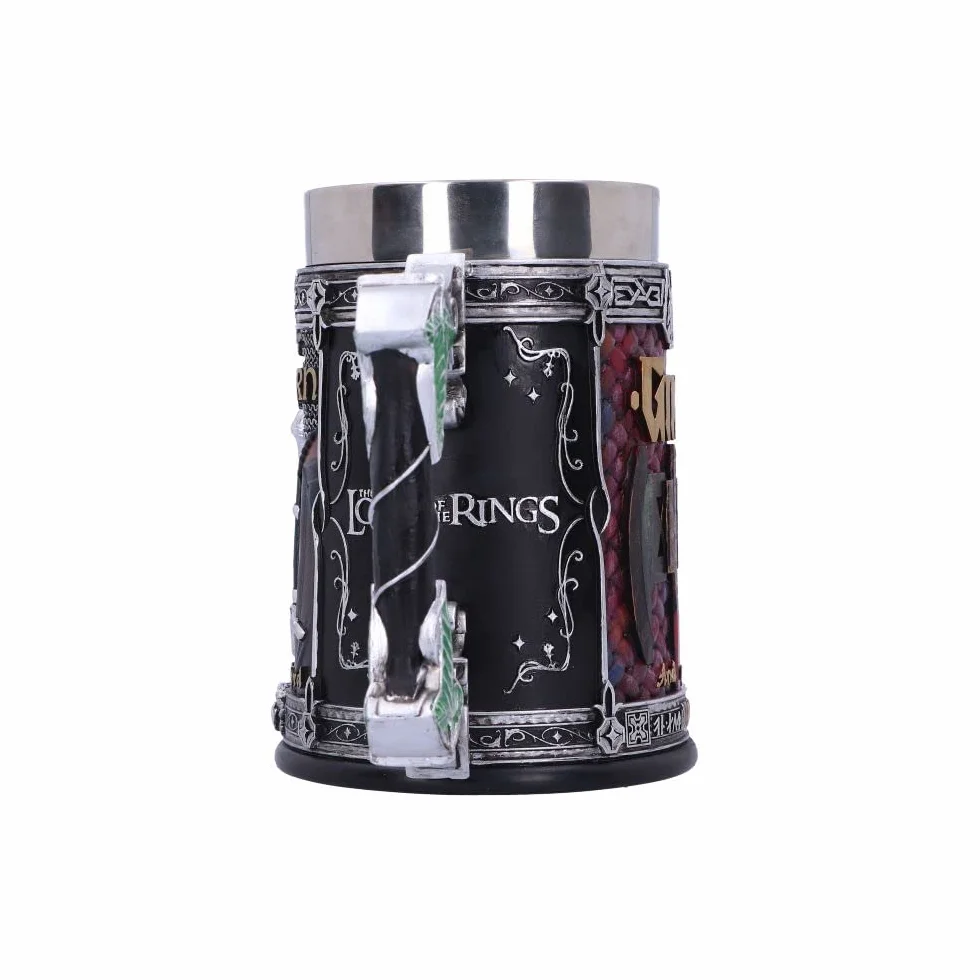 Nemesis Now Boccale con licenza ufficiale Lord of The Rings The Fellowship, multicolore, 15,5 cm