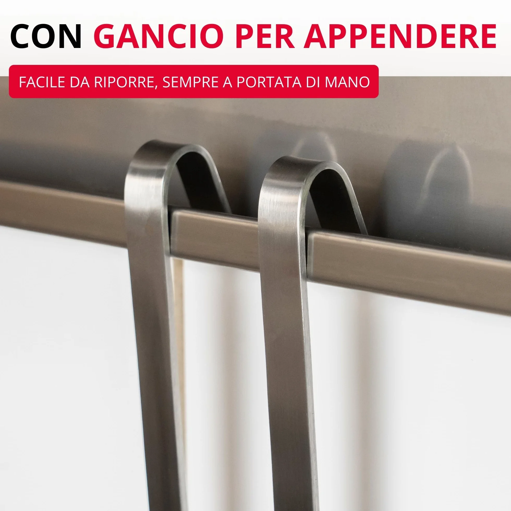 Westmark Turner Pro Spatola acciaio inossidabile gancio 45 cm