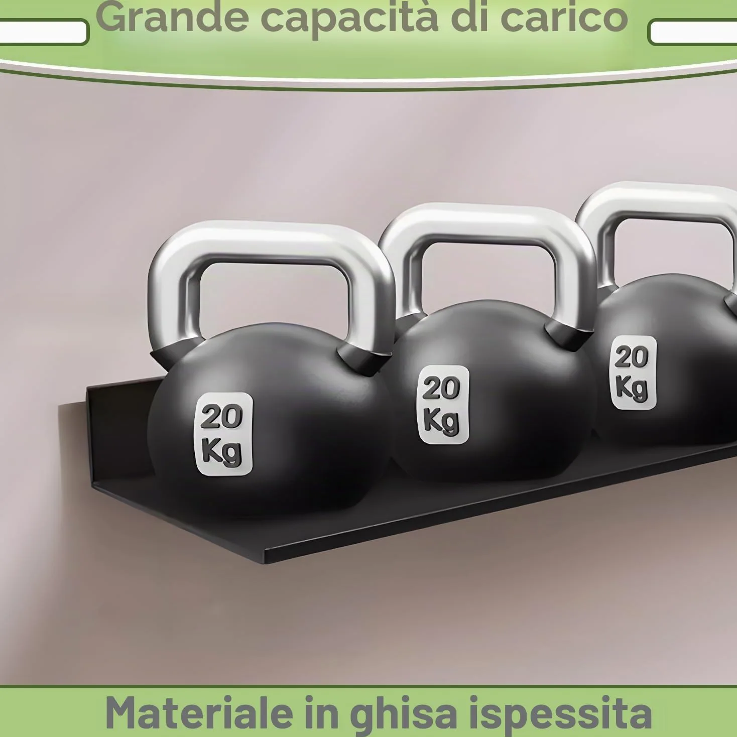 Regali a parete sospesi in metallo simdennr con luci LED, scaffale espositivo a sospensione per soggiorno, cucina, bagno, scaffale espositivo con luci LED integrate, nero, 60 cm