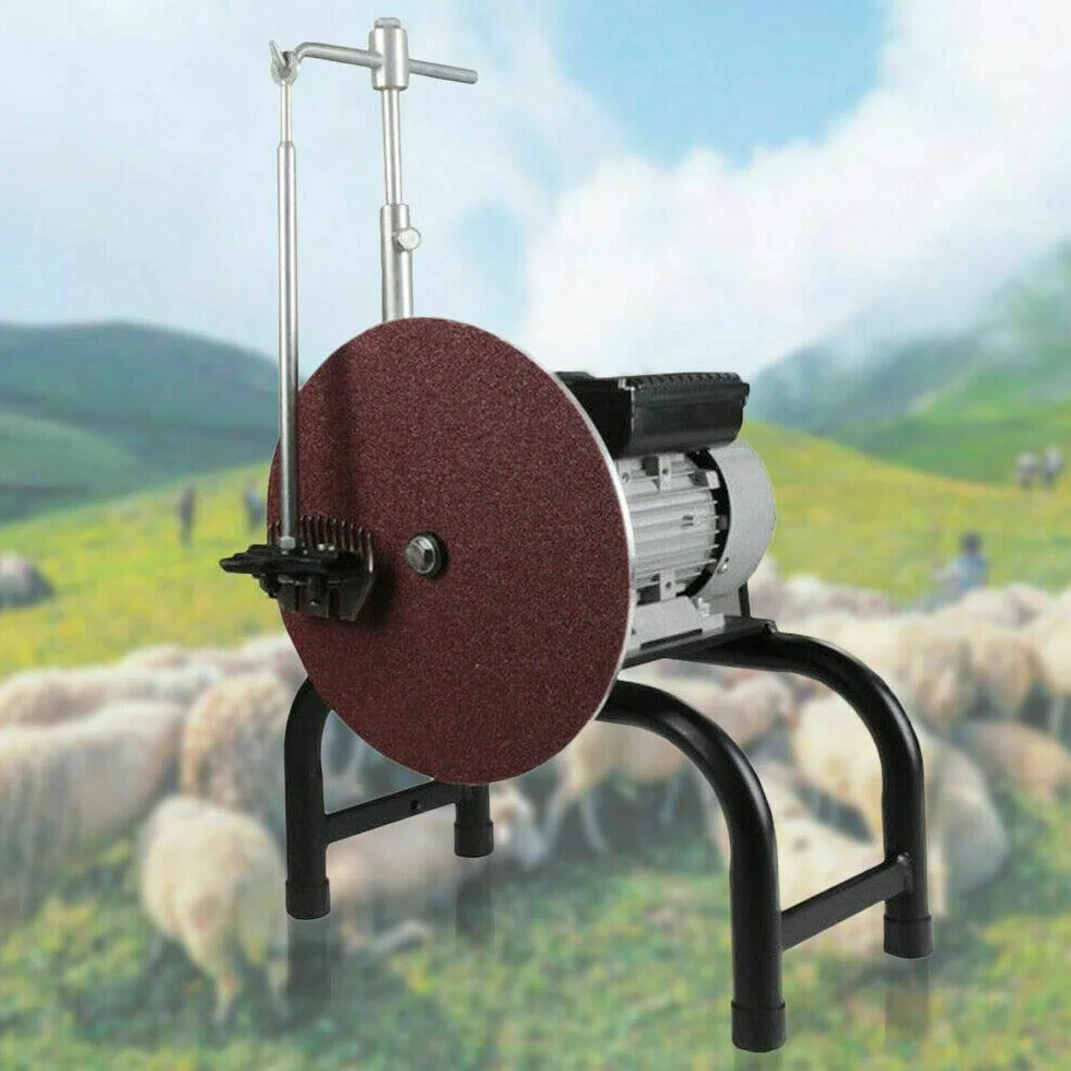 Tosatrice elettrica per pecore 480W, affilatoio per coltelli, lucidatrice