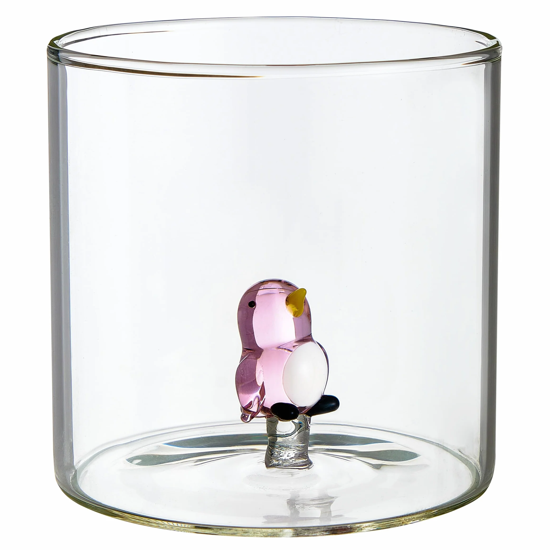 Bicchieri in Vetro Borosilicato 32 CL Set 6 Pezzi Lavabili in Lavastoviglie Animali