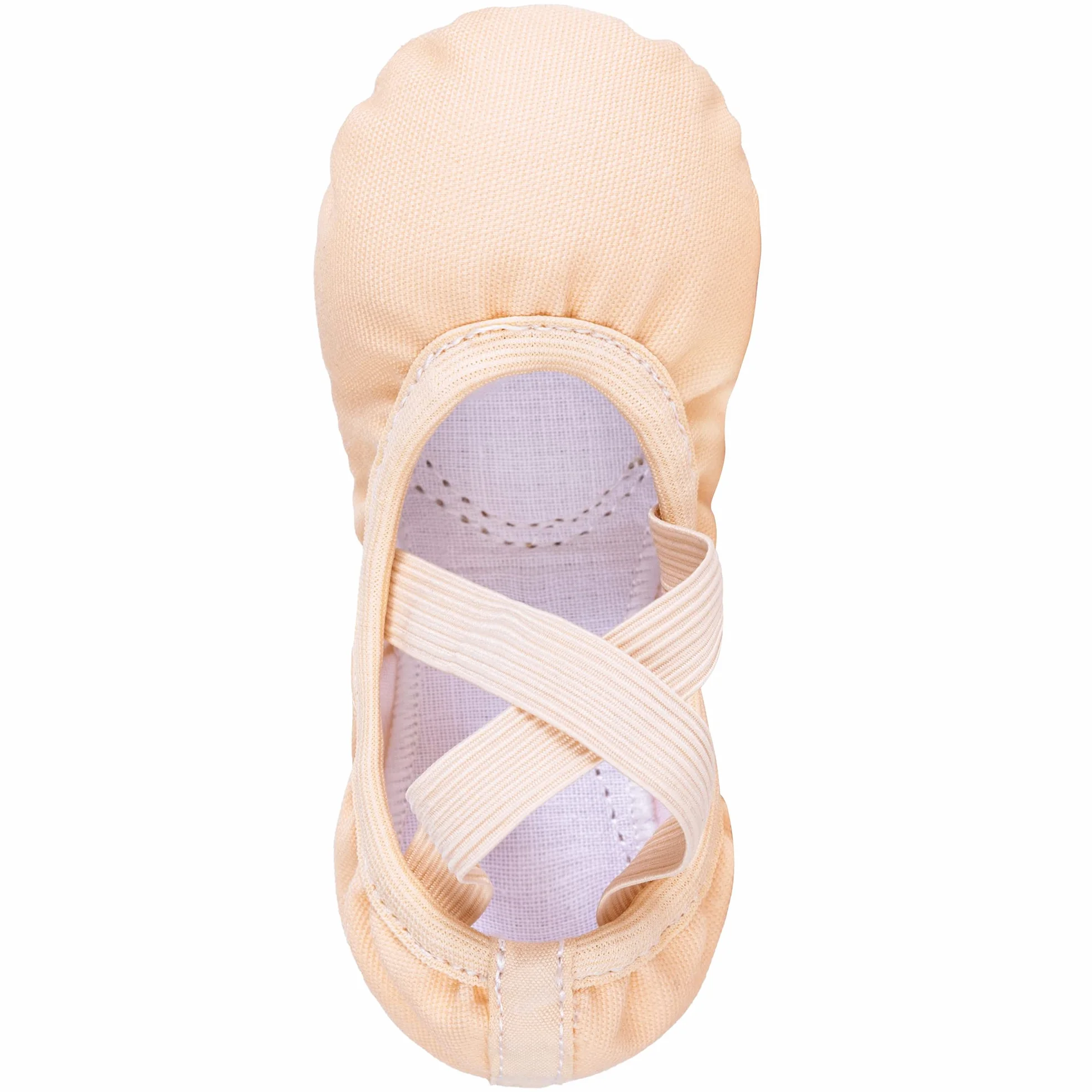 Scarpette da Danza Classica Tela Mezze Punte Scarpe Danza Bambina Ragazze Donne Adulto