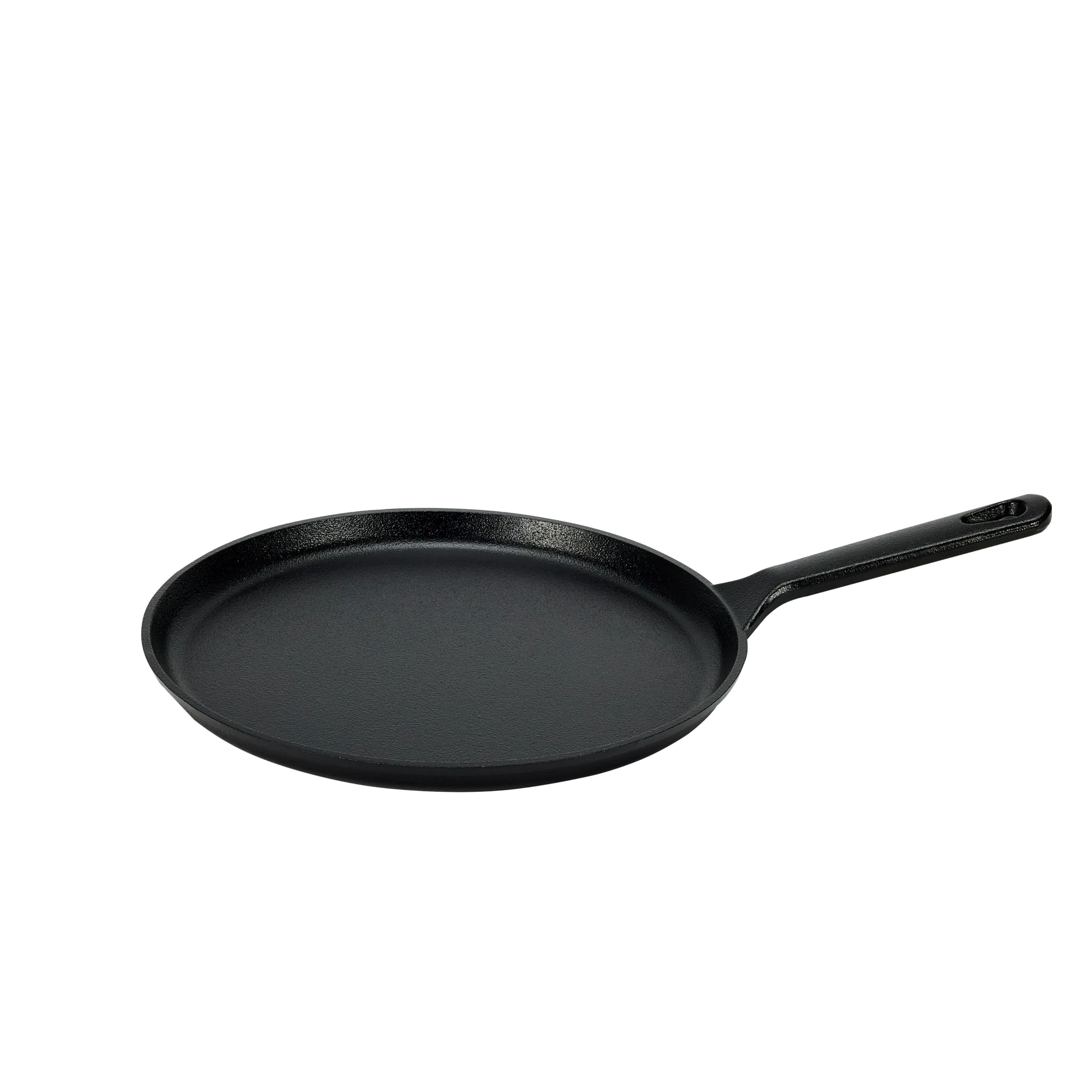 Amazon Basics - Rotonda Piastra tonda in ghisa pretrattata, da 26,67 cm, Nero