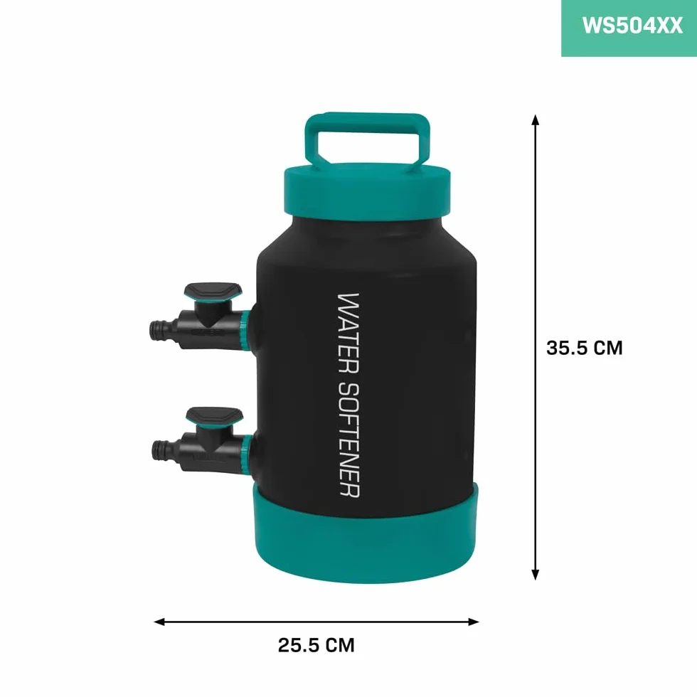 VONROC Addolcitore d'acqua | Inclusi contatore d'acqua, strisce reattive, tubi e raccordi
