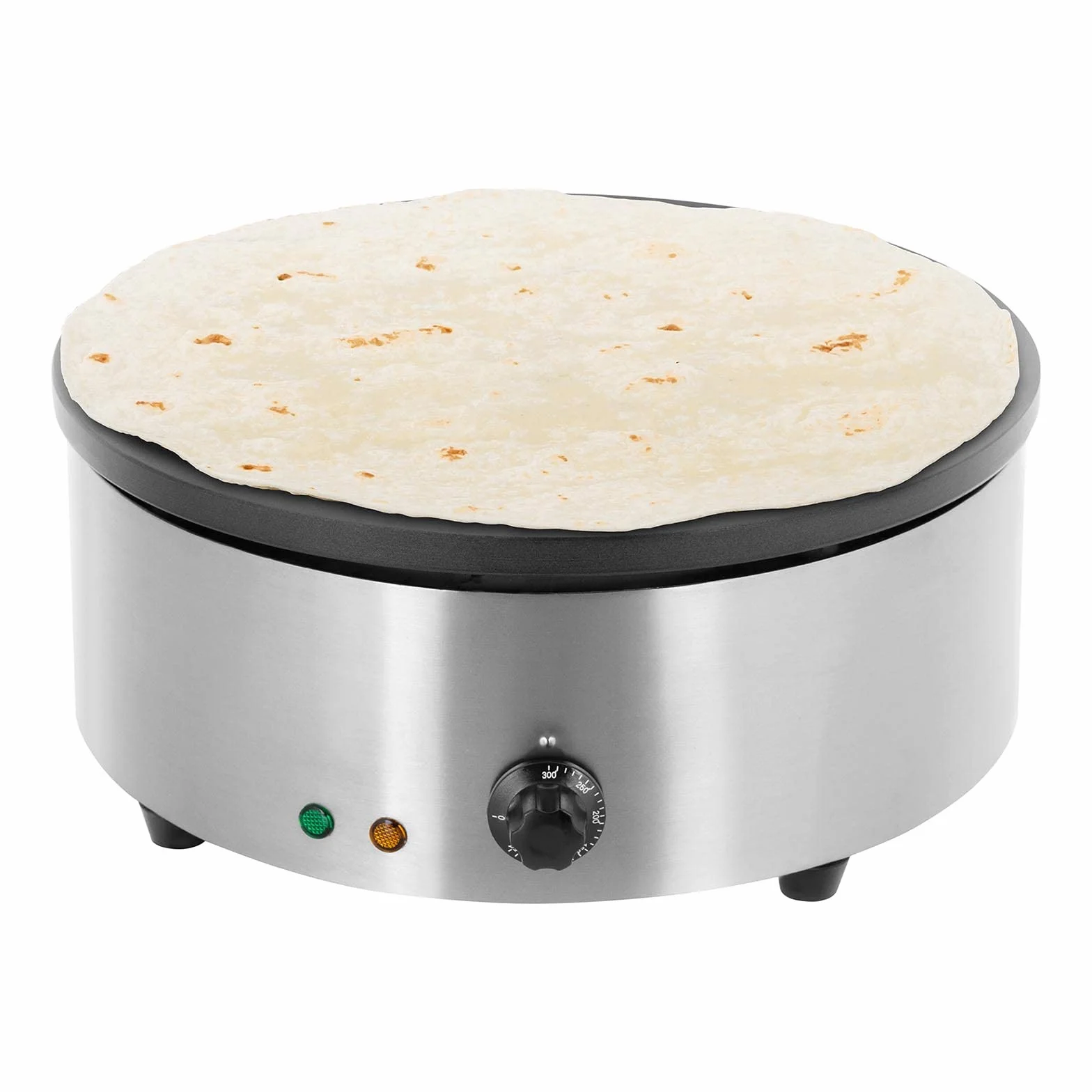 Royal Catering RCEC-3000-R Crepiera elettrica diametro 40 cm