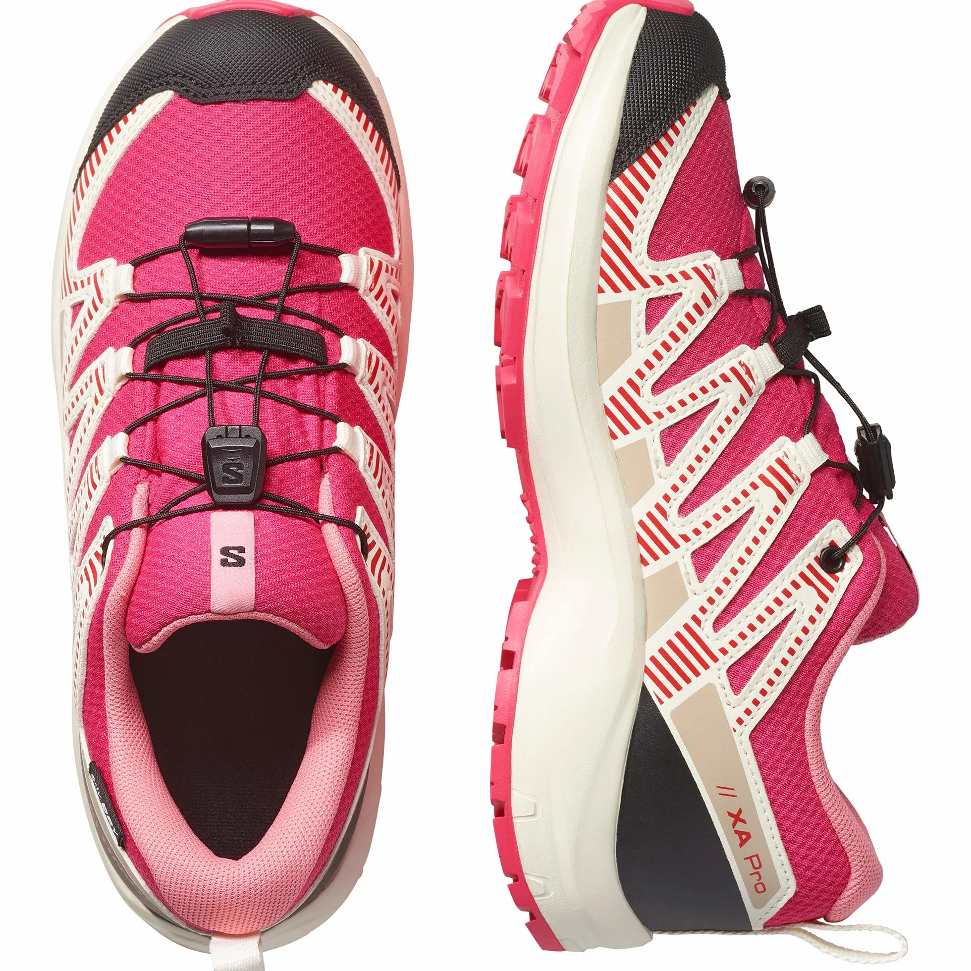 Salomon XA PRO V8 Climasalomon Impermeabile Unisex Multifunktions-Kinderschuhe, Preciso Modellante, Presa in Ogni Terreno Aperto, Sportiva Look