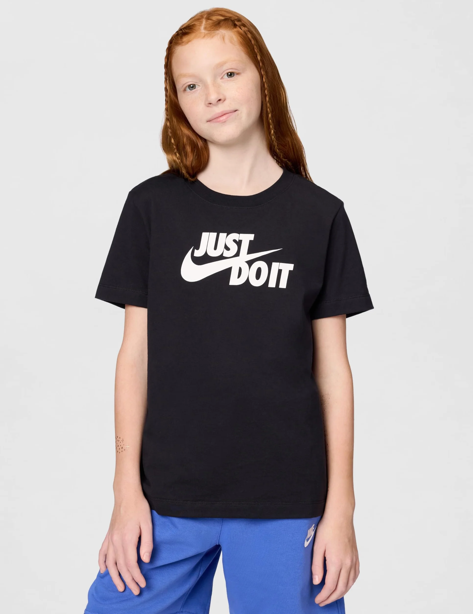 Nike K NSW Tee Futura Hbr T-Shirt Unisex Bambini e Ragazzi
