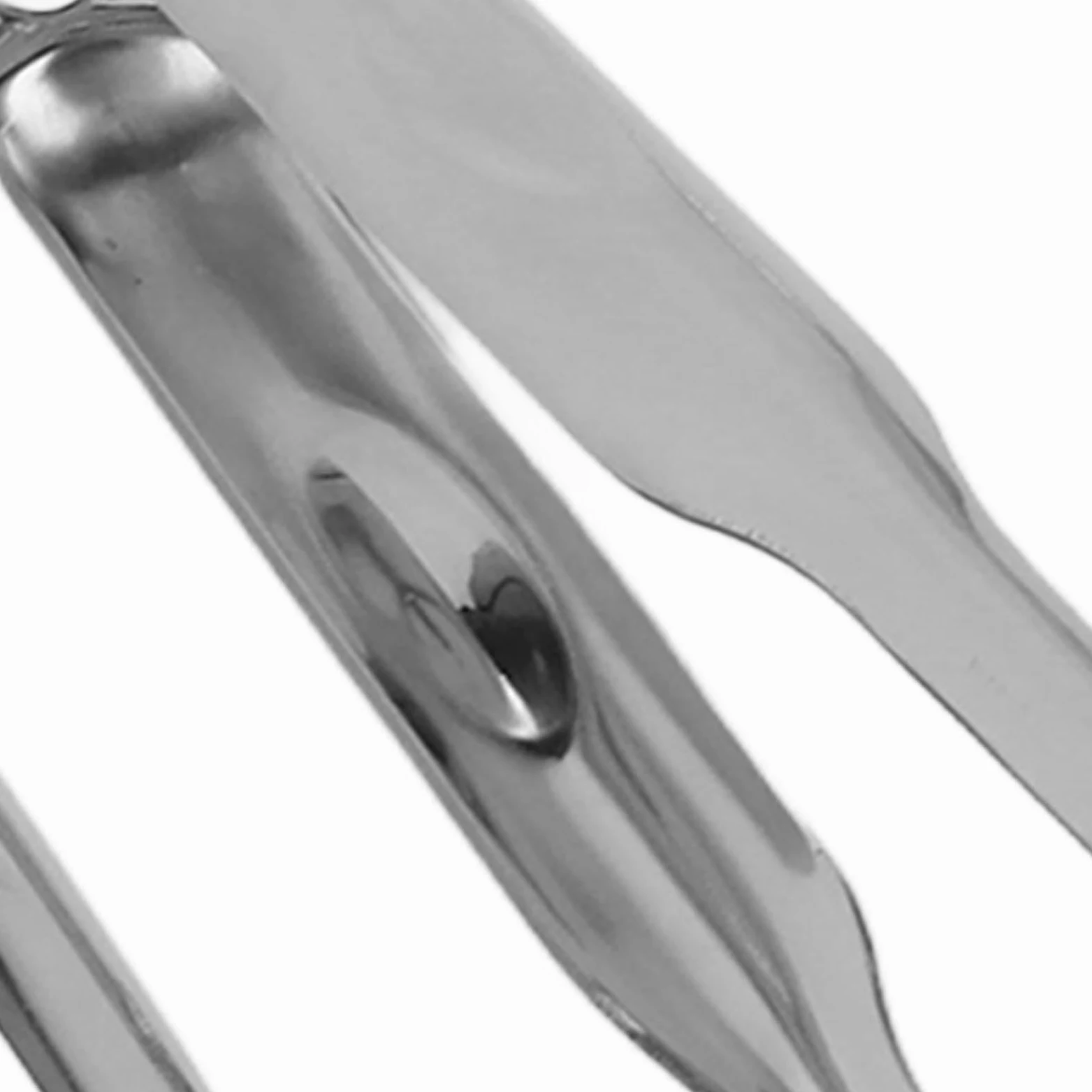 Pinze per ghiaccio da 10 pezzi Pinze per alimenti in acciaio inossidabile Facile da pulire Presa forte Versatile per feste Grill BBQ Bar (22,8 cm)