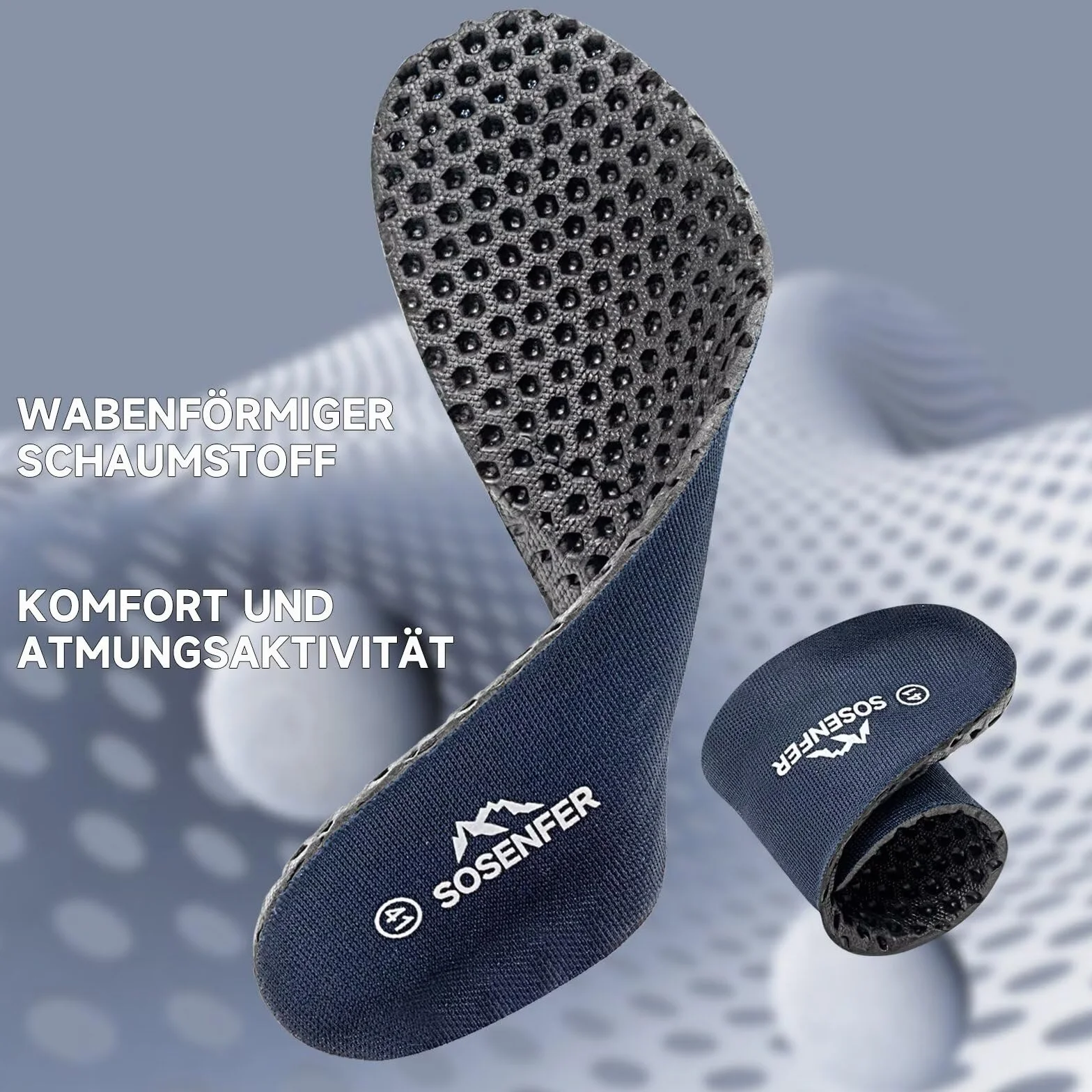 Sosenfer Scarpe Uomo Slip On Sneaker Fitness Scarpe da Ginnastica Traspiranti Senza Lacci Scarpe da Passeggio Scarpe da Passeggio per Il Tempo Libero Senza Lacci per la Palestra
