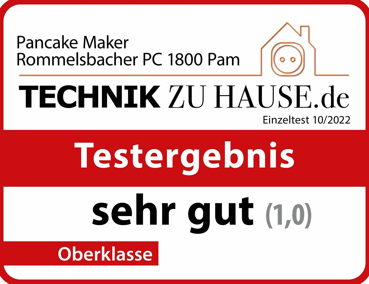 ROMMELSBACHER Pancake Maker PC 1800, 1800W, 4 piastre 13,5 cm, antiaderente, timer 15 min, spegnimento automatico, argento