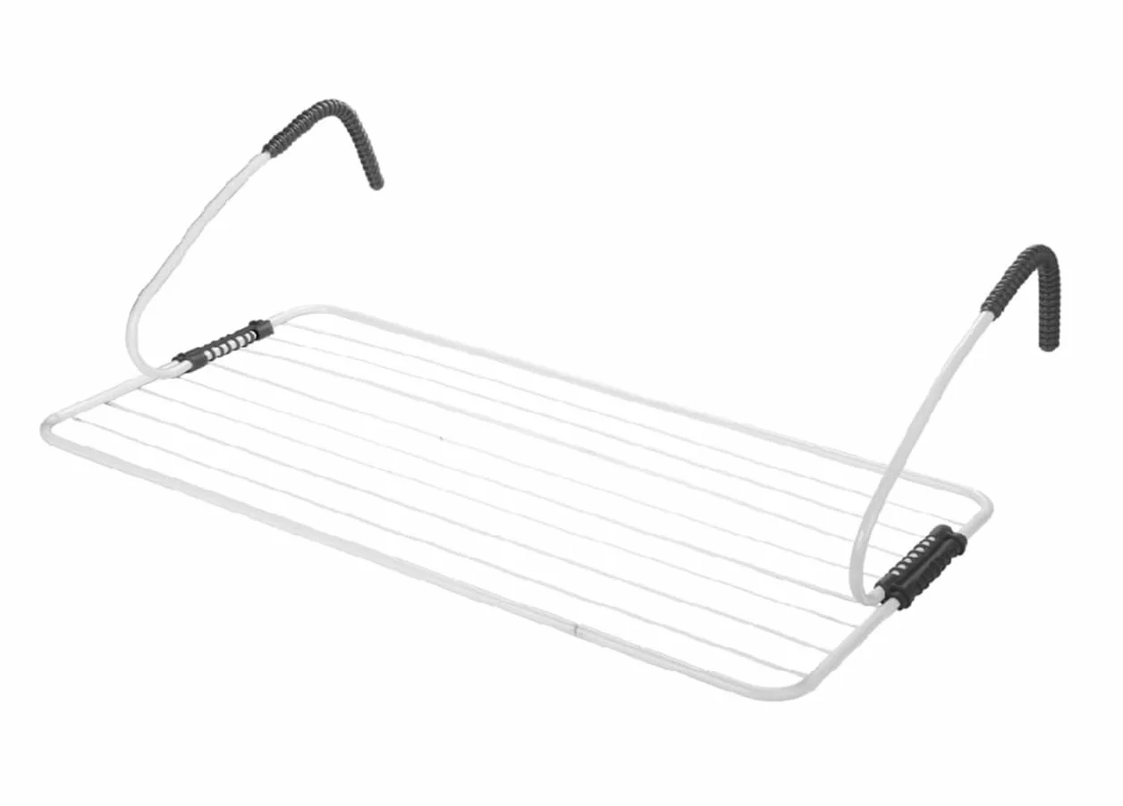 BIANCHERIAWEB Stendino Balcone Stendi Biancheria Calorifero Compatto Resistente Vari Modelli Stendino Nadia