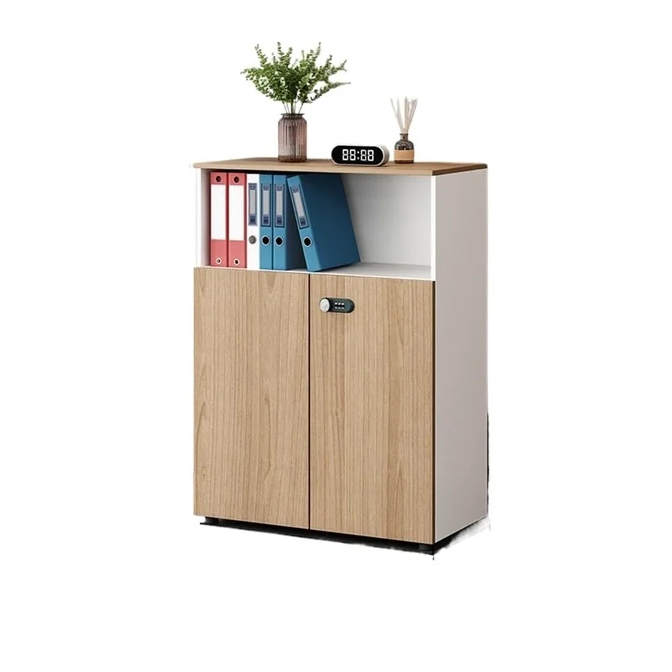 Schedario in legno con serratura Corto Office Sto nizer Archiviatore salvaspazio con divisore per Home Office Slish Document Sto Solut