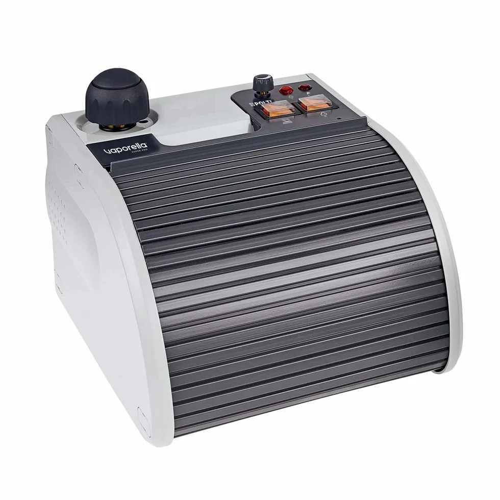 Polti Vaporella Super Pro, Ferro da Stiro a Vapore con Caldaia ad Alta Pressione, Tappo di Sicurezza, Potenza 1750 W, Pressione Caldaia 3 Bar, Serbatoio 1,3 L, Nero e Bianco