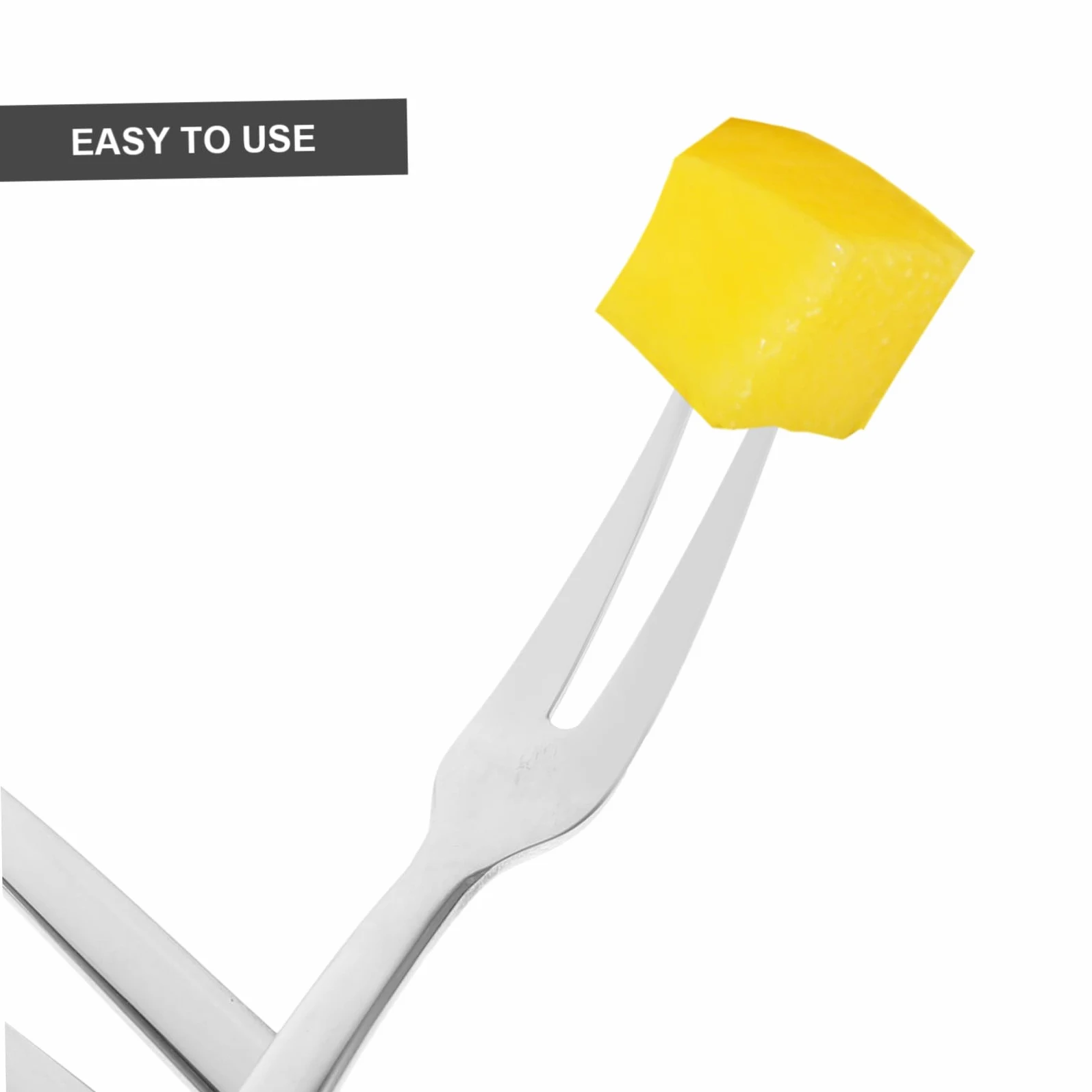 KOMBIUDA 8 pezzi Forchettine in Acciaio Inossidabile per Dessert Frutta e Antipasti Design Ergonomico e Riutilizzabili per Servire Insalate e Piccoli Piatti