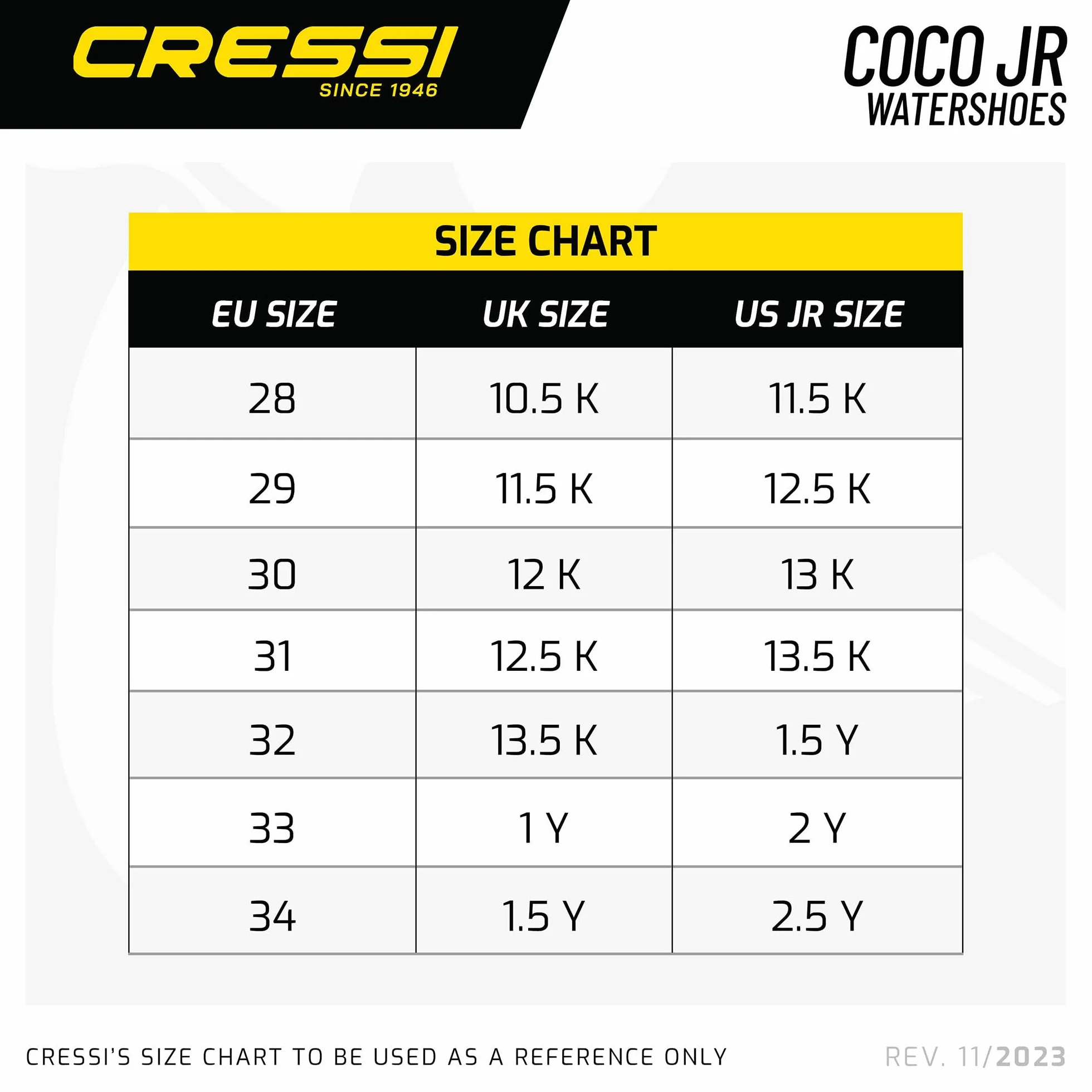 CRESSI Coco Shoes Jr Scarpe Junior da Mare Scoglio e Spiaggia Rapida Asciugatura