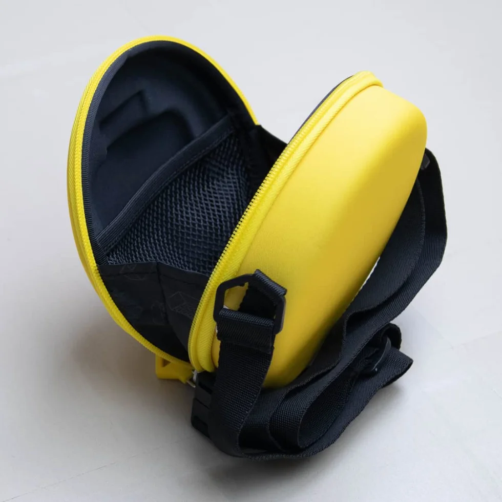 SKANDO BAGS LEGO 3D Round Bag – Borsa a tracolla per bambini con Lego Minifigures Heads