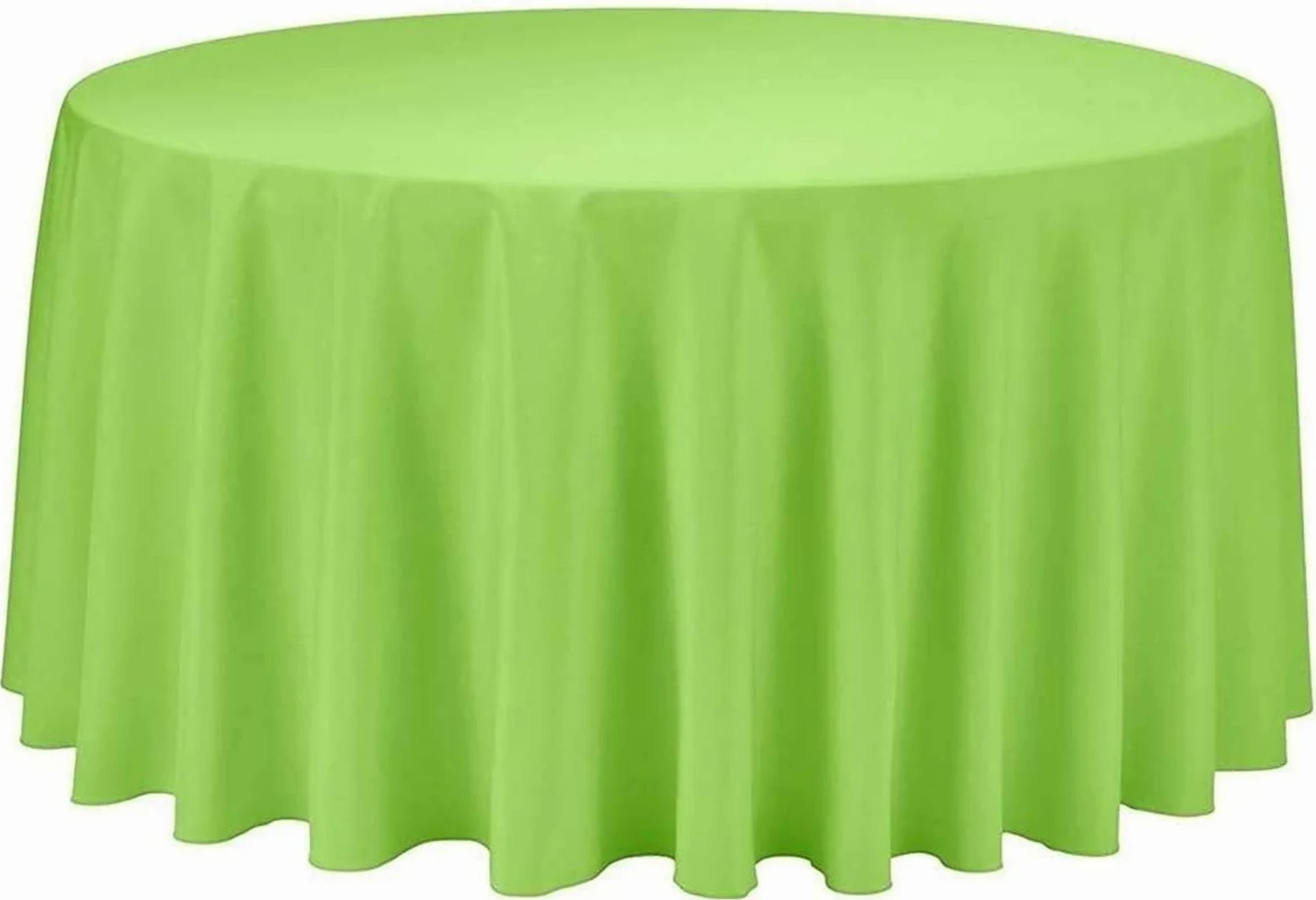 Tovaglie Fatte a Mano Tovaglia in Poliestere Solido Tondo Semplice Tovaglia Rotonda Moderna Tovaglia per Ristorante di Nozze (Color : C, Size : 350CM)