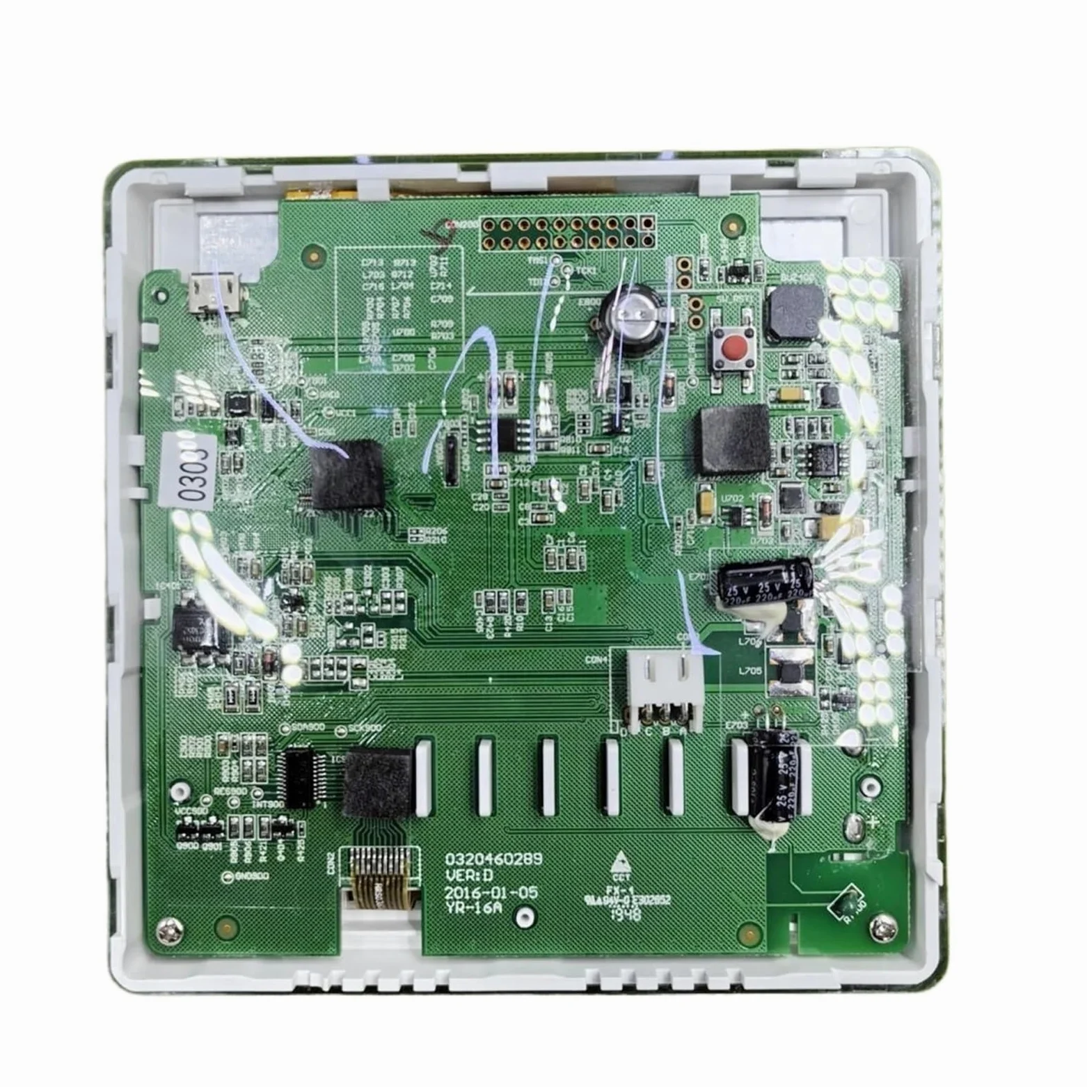Pannello Di Controllo WIRE A Parete for Aria Condizionata Centralizzata, Compatibile Con HAIER, YR-E16B 0150401330G1 YR-16A Pannello Di Regolazione