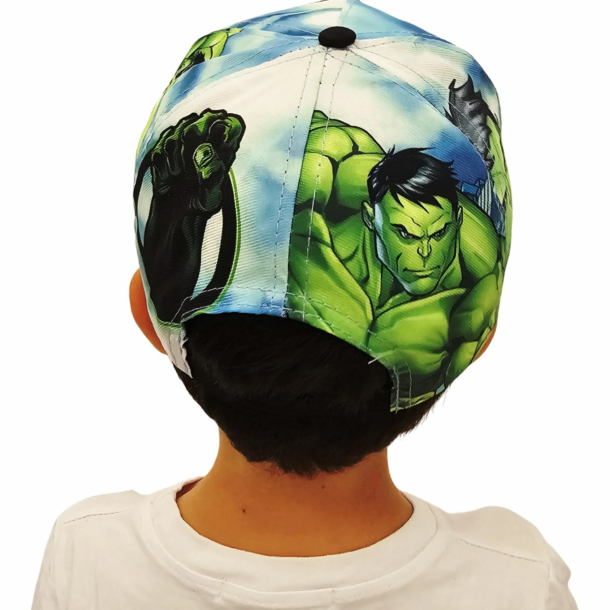 Avengers Hulk Cappello con Visiera da Ragazzo Bambino Berretto da Baseball Regolabile