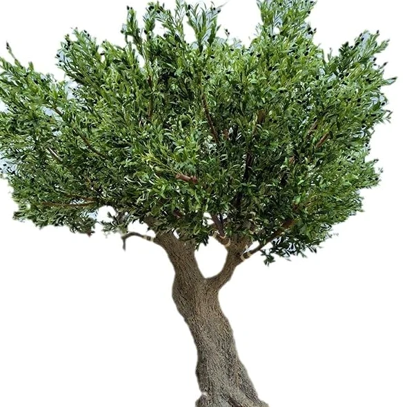 Albero Artificiale Finto ulivo olivoso Finto Seta Finta pianta di olivo pianta Finta Piante in Finto Ufficio casa Soggiorno Arredamento 2m