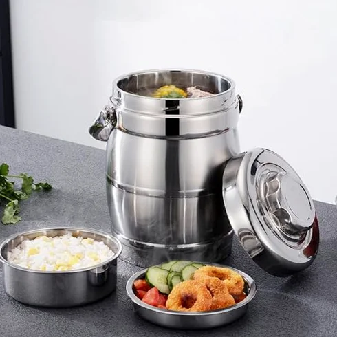 Contenitore termico per alimenti – Contenitore termico per il pranzo, design a tenuta stagna per pasti e zuppe, perfetto per conservare cibi caldi o freddi