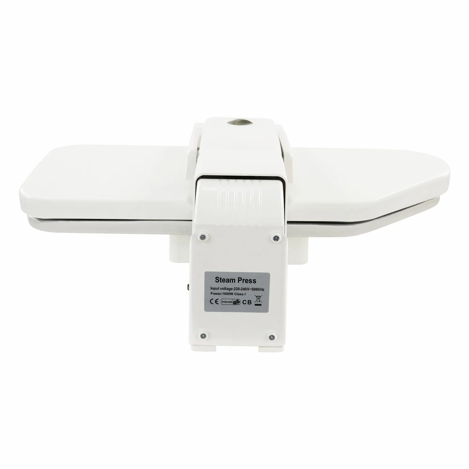 Pressa da stiro a vapore, 1600 W, professionale, con 5 programmi di stiratura, flacone spray, serbatoio dell'acqua, protezione da surriscaldamento e spegnimento automatico, lunghezza 66 cm