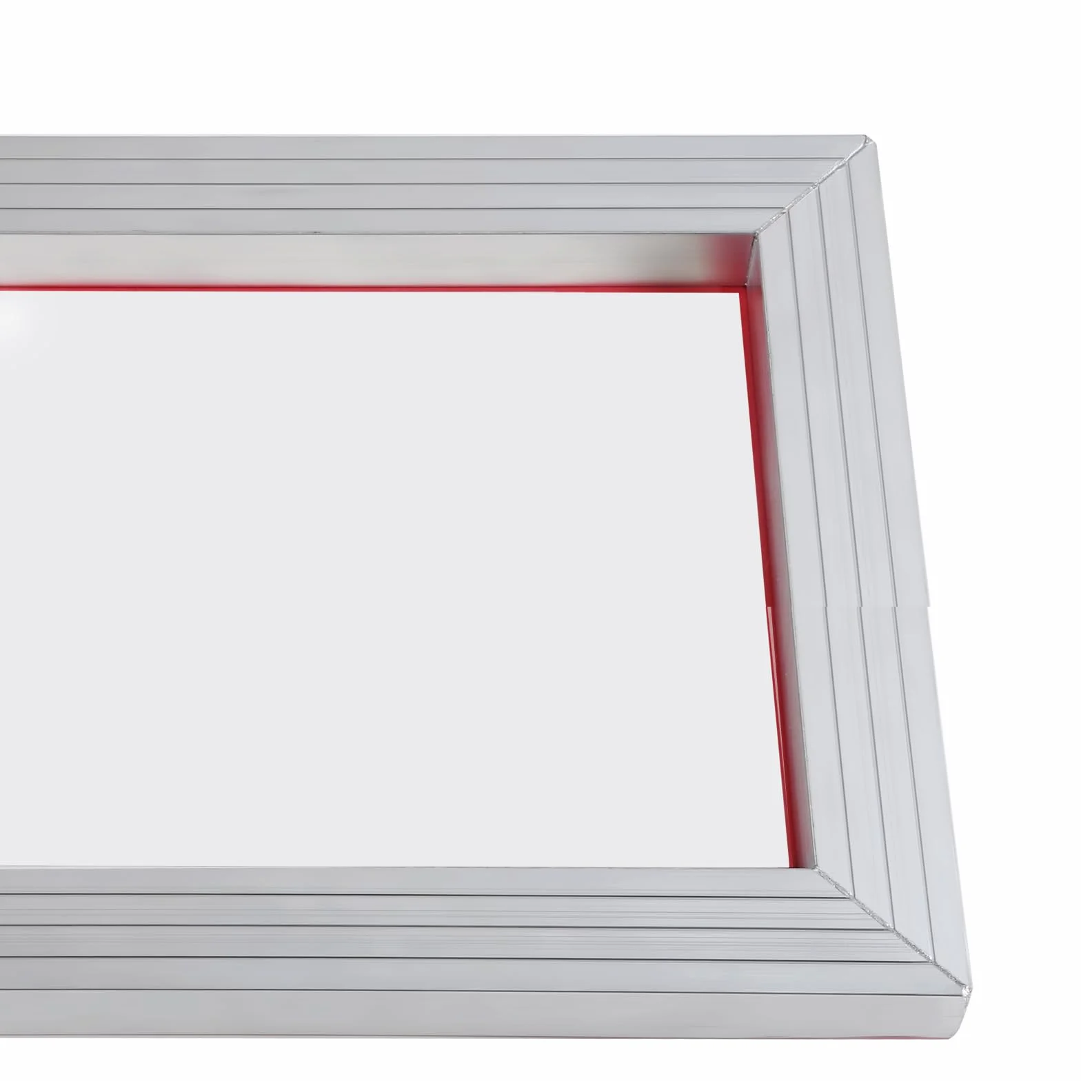 VEVOR Kit Telaio Stampa Serigrafica Lega Alluminio 50,8 x 61 cm 160 Maglie 6 Pezzi Spessore 2,5cm