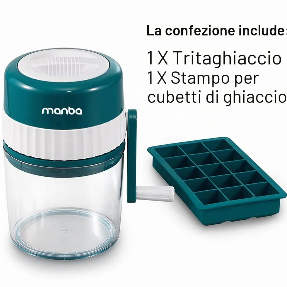 MANBA Tritaghiaccio e Granita Istantanea Priva di BPA