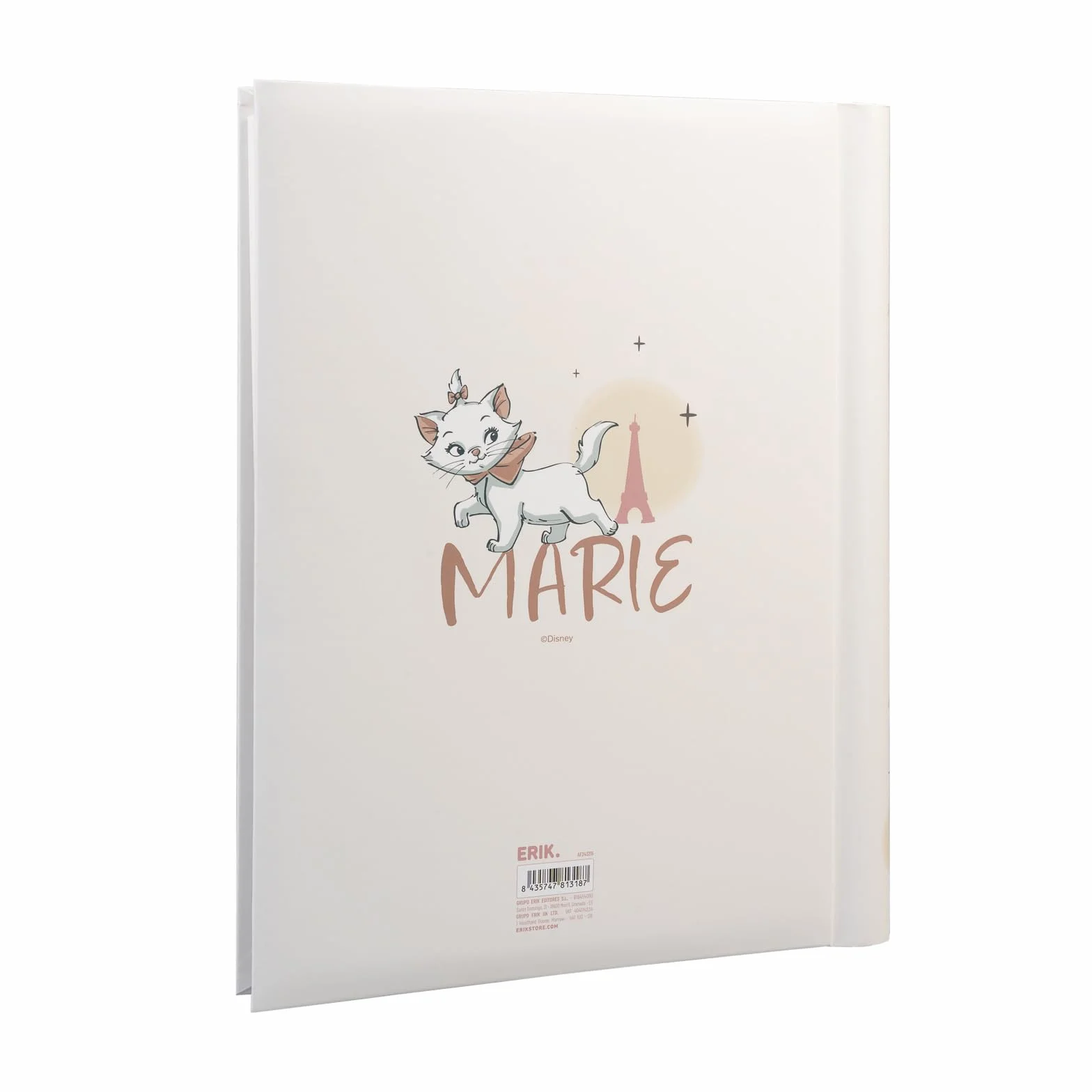 Grupo Erik Album Fotografico Autoadesivo Disney Bonjour Marie Aristogatti - Album foto 24x32 cm, 30 Pagine, Copertina Rigida e Personalizzabile, Compatibile con Foto 10x15, 13x18 o 13x19