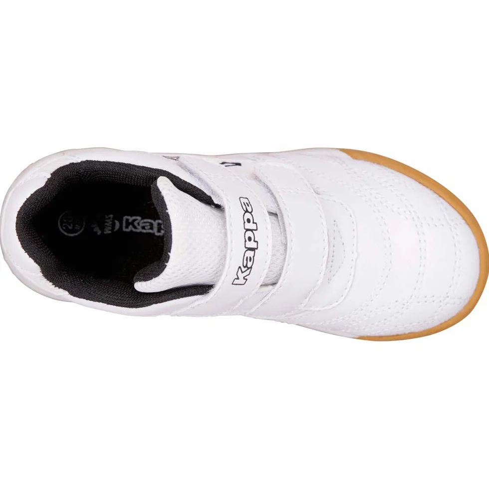 Kappa Kickoff K Unisex Kids Scarpe Jogging Strada White Black 35 EU