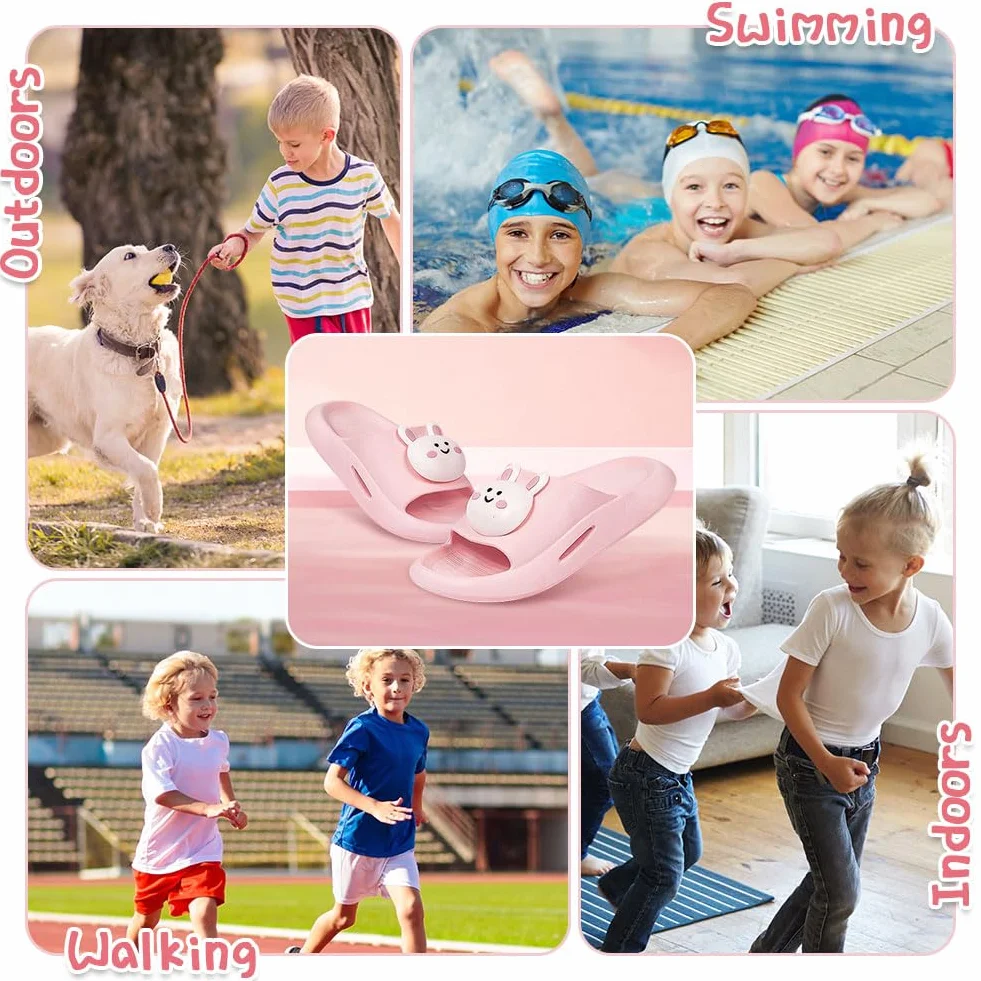 Ciabatte da Spiaggia Bambini Antiscivolo Leggere Sandali Interno Esterno