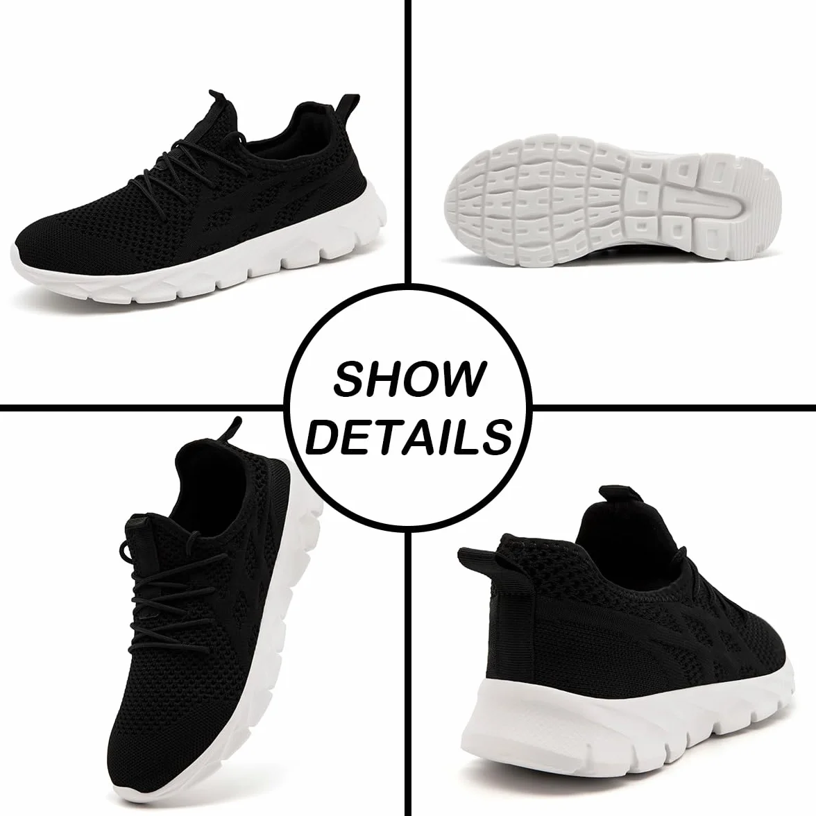 Uomo Scarpe Running Corsa Camminata Casual Jogging Trekking Leggere Traspiranti Tennis Outdoor Fitness Sportive Palestra Scarpe da Lavoro Comode