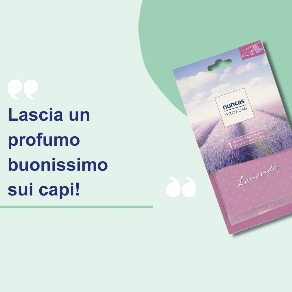 Nuncas Buste Profumate - per Armadi - Lavanda - 1 Pezzo