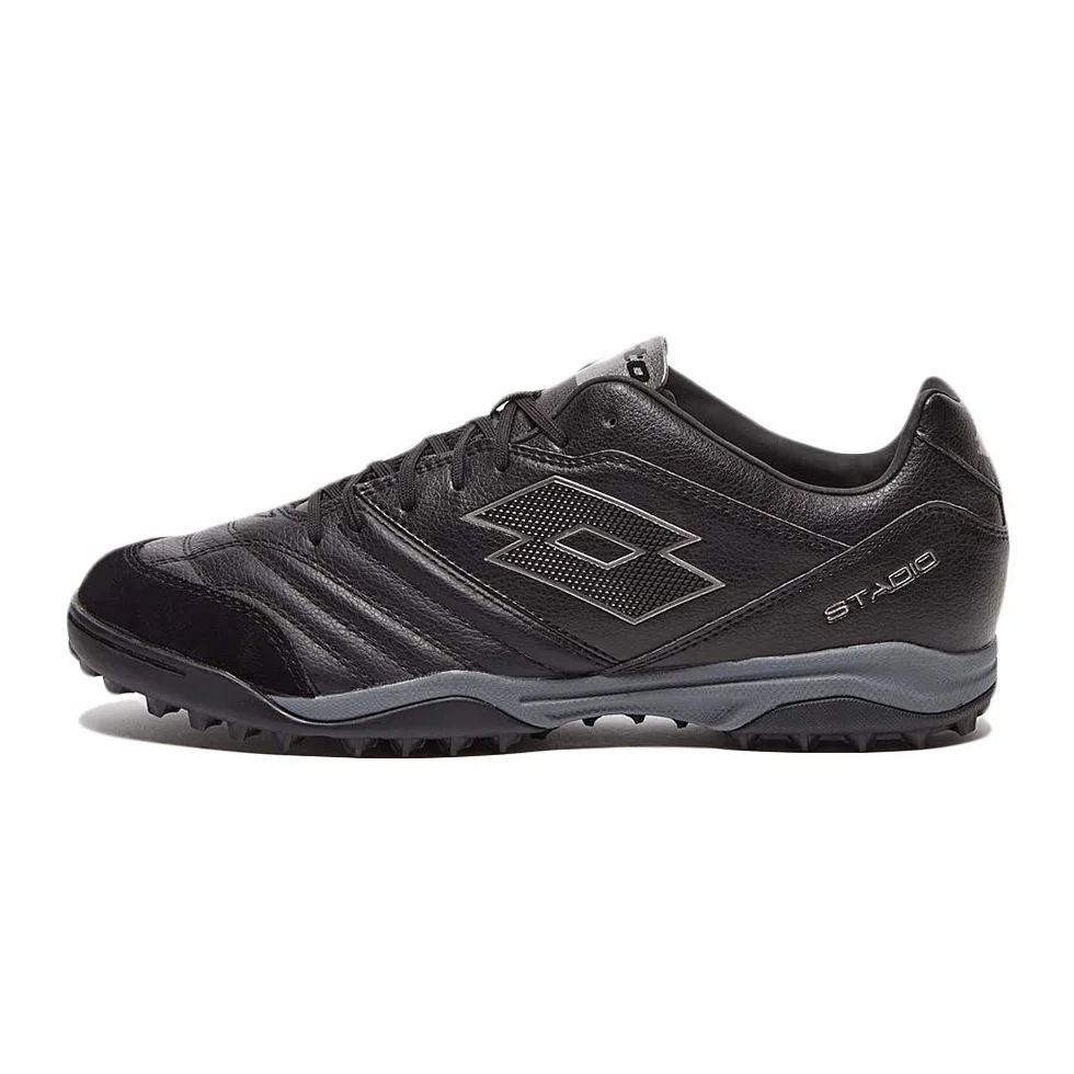 Lotto Stadio 300 II Turf Scarpe da Calcio Black-Gravity Titan