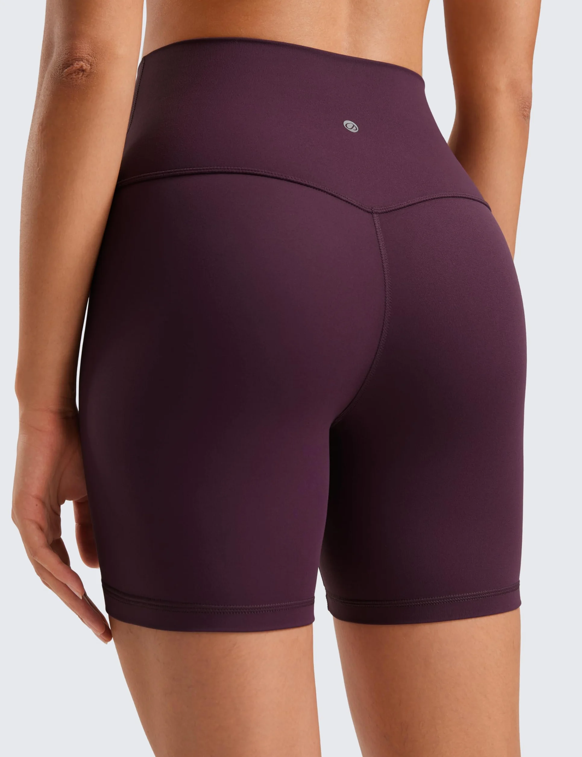 CRZ YOGA Pantaloncini Yoga Donna Butterluxe 6/10/15/20cm Leggings Ginnastica Vita Alta