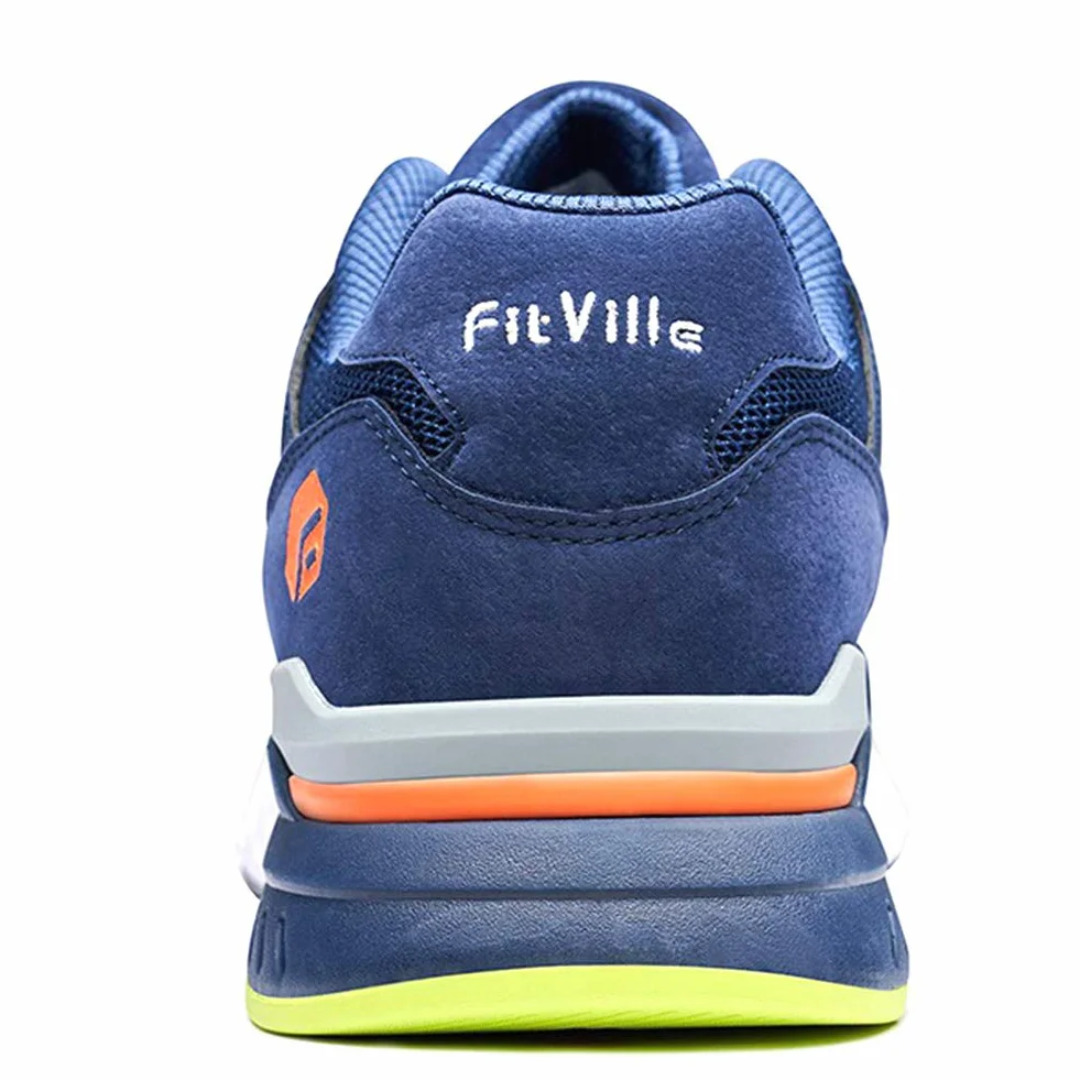 FitVille Extra Larghe Scarpe Uomo Sneakers Supporto Arco Plantare Pianta Larga Scarpe Ginnastica Comfort Piede Piatto