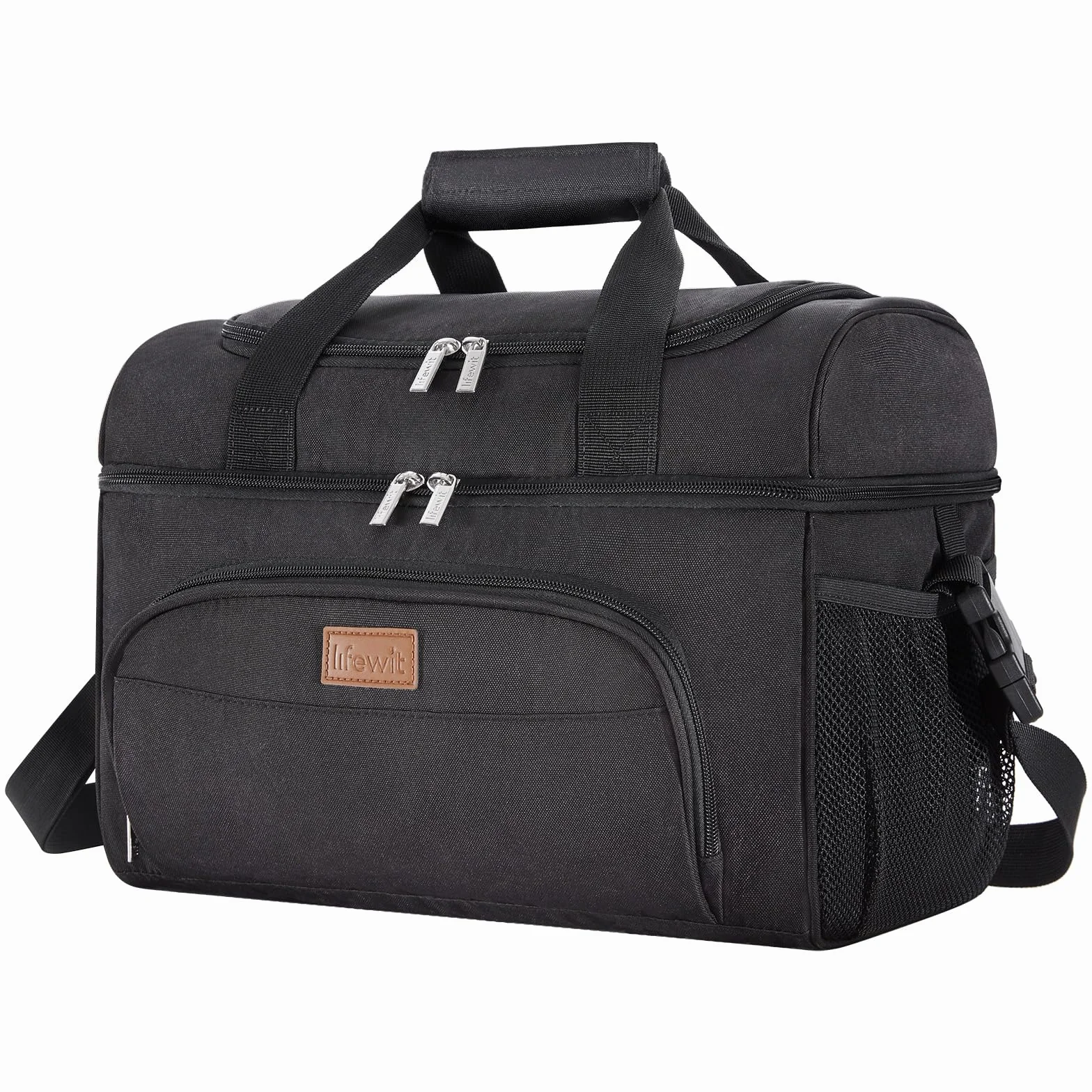 Lifewit Borsa Frigo, Borse Termica Morbida, Grande Borsetta Termiche Porta Pranzo, Cooler Bag con Doppio Scomparto per Mare, Spiaggia, Viaggio, Campeggio