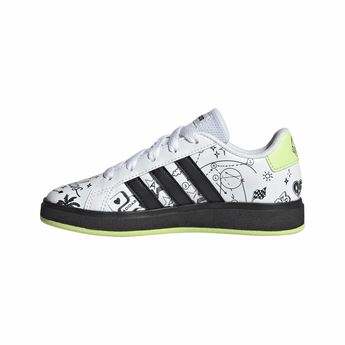 Adidas Grand Court 2.0 K SneakerUnisex - Bambini e Ragazzi