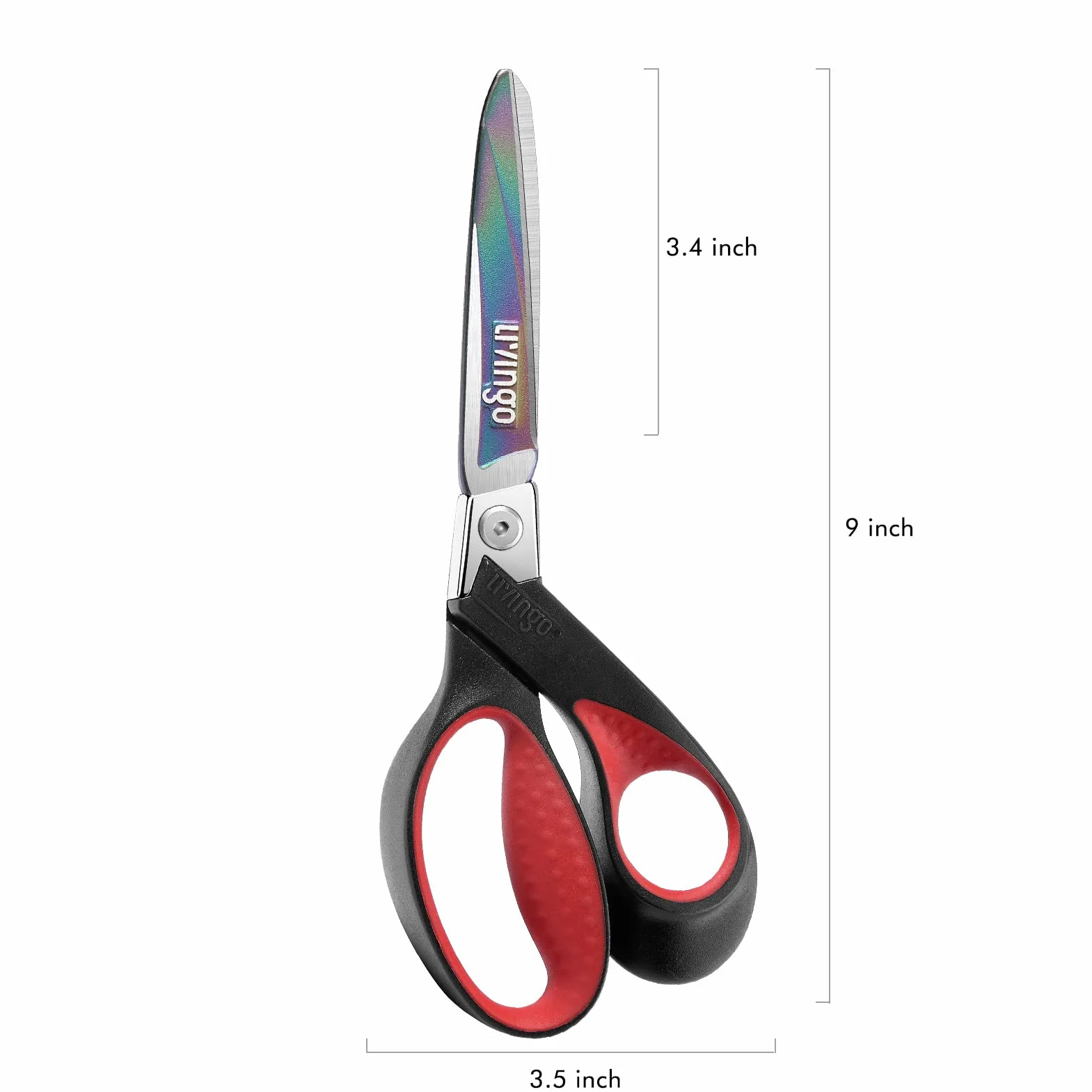 LIVINGO Forbici multiuso per impieghi gravosi 23 CM cesoie affilate forgiate con rivestimento in titanio