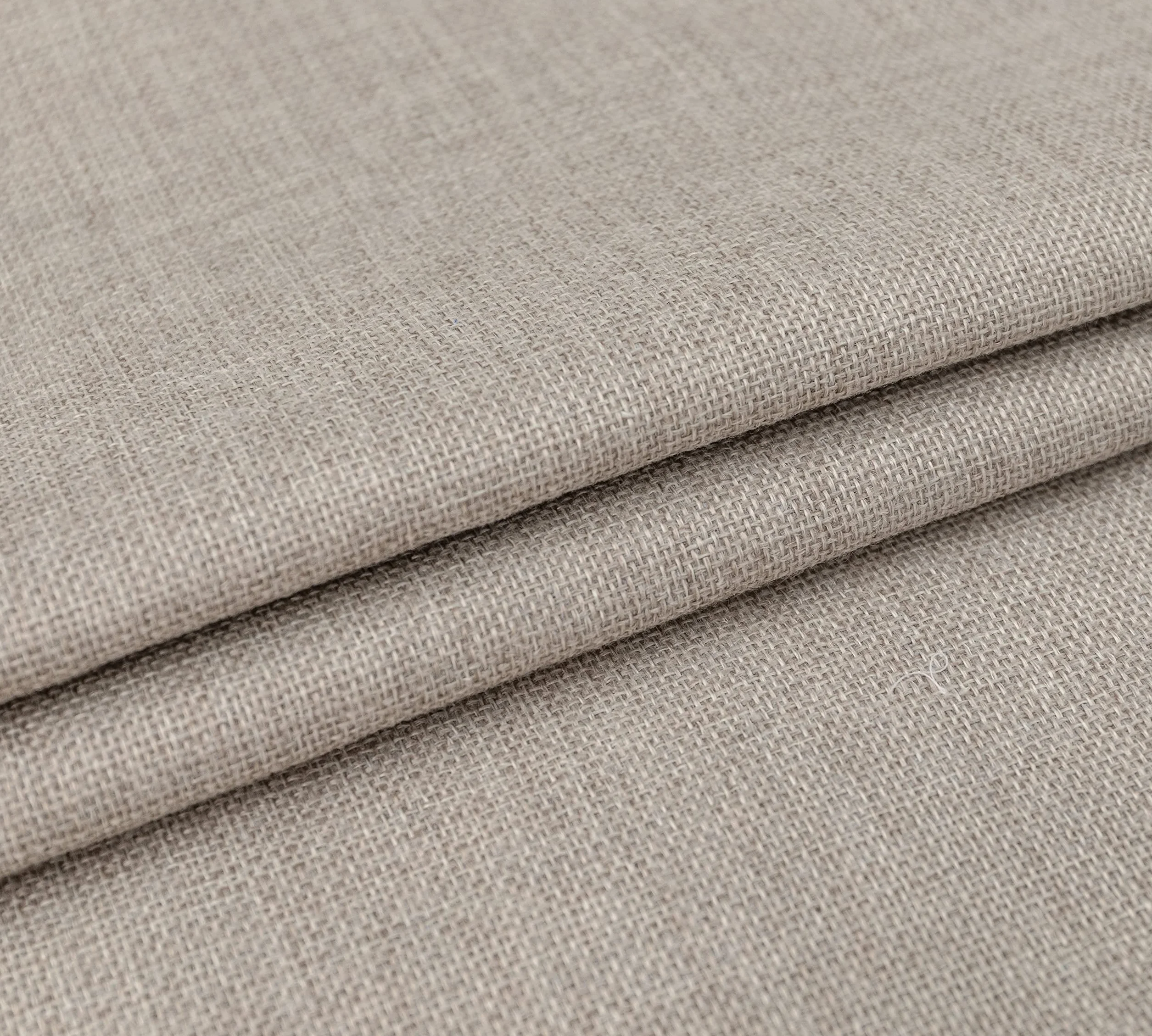 GIRASOLE HOME Coppia Federe Cuscini in Simil Lino Antiacaro e Ipoallergenico Per Divano e Letto Copricuscini Arredamento Casa con Zip Invisibile 2 pezzi (60x60cm, Tortora)